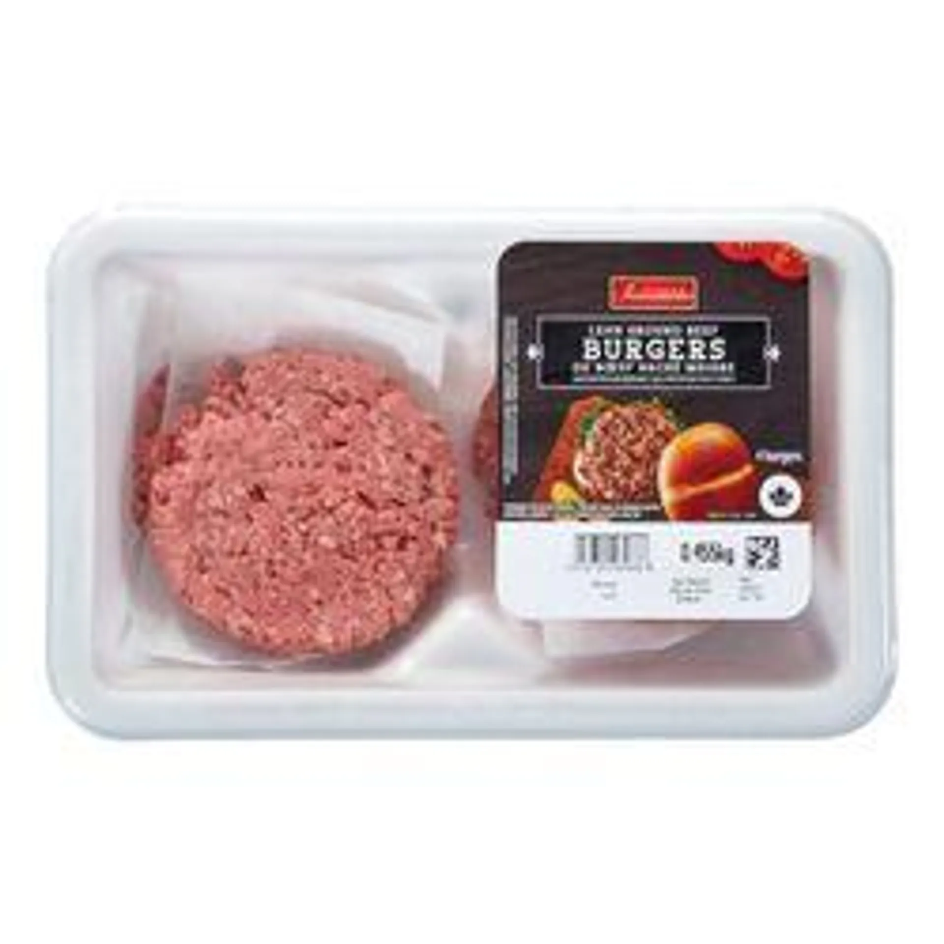 Irresistibles Lean Ground Beef Patties 452 g