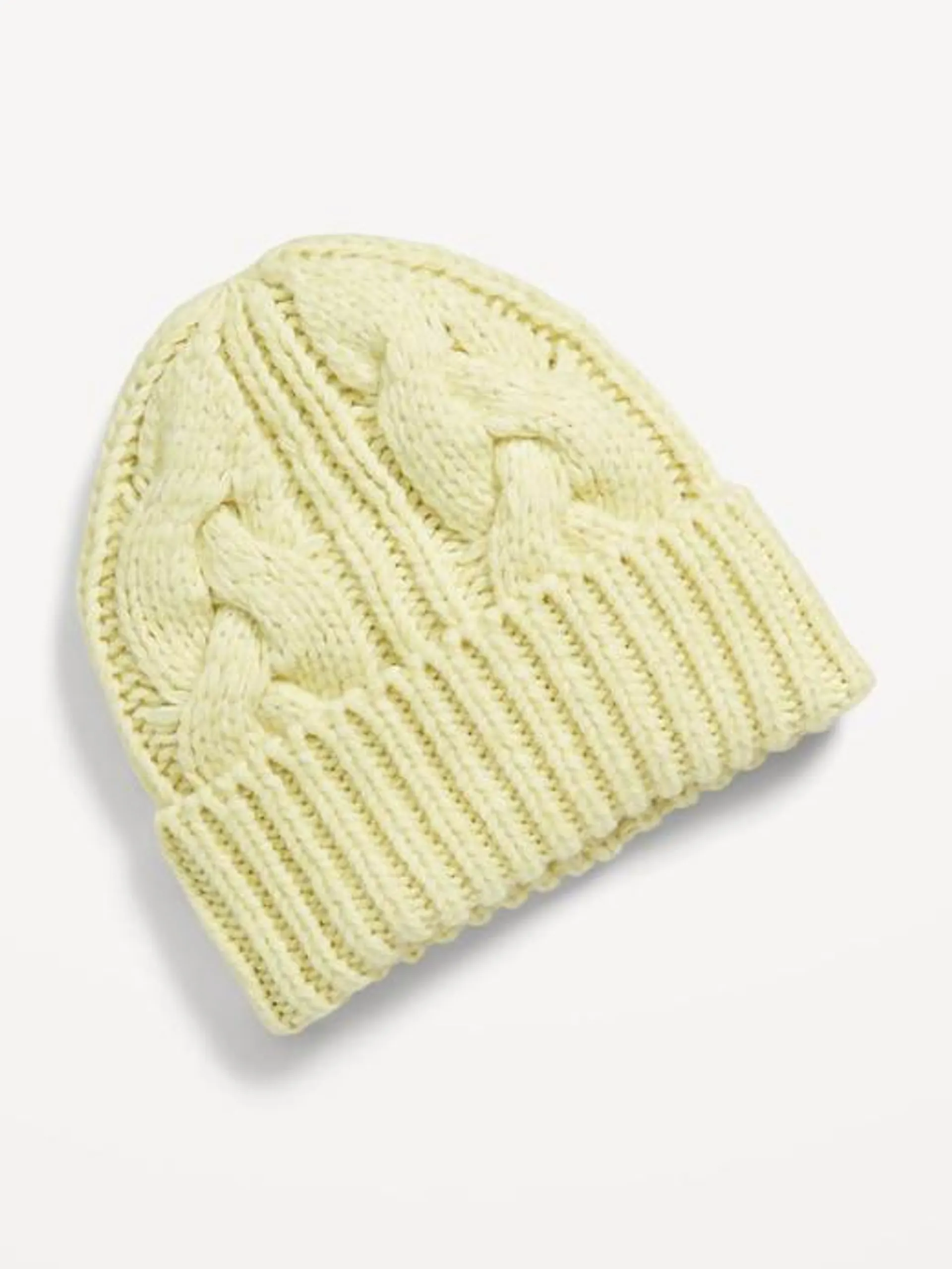 Wide Cuff Beanie Hat for Women
