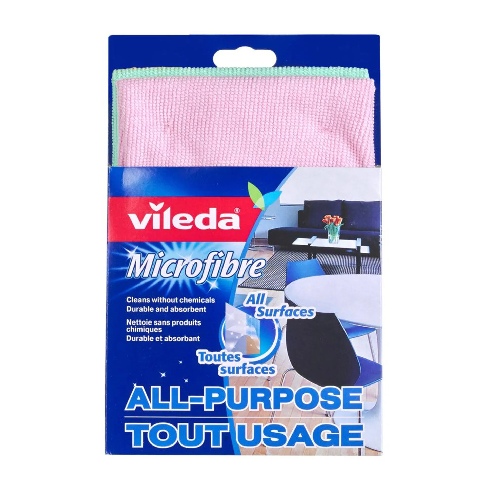 Vileda Linge Microfibre Tout Usage
