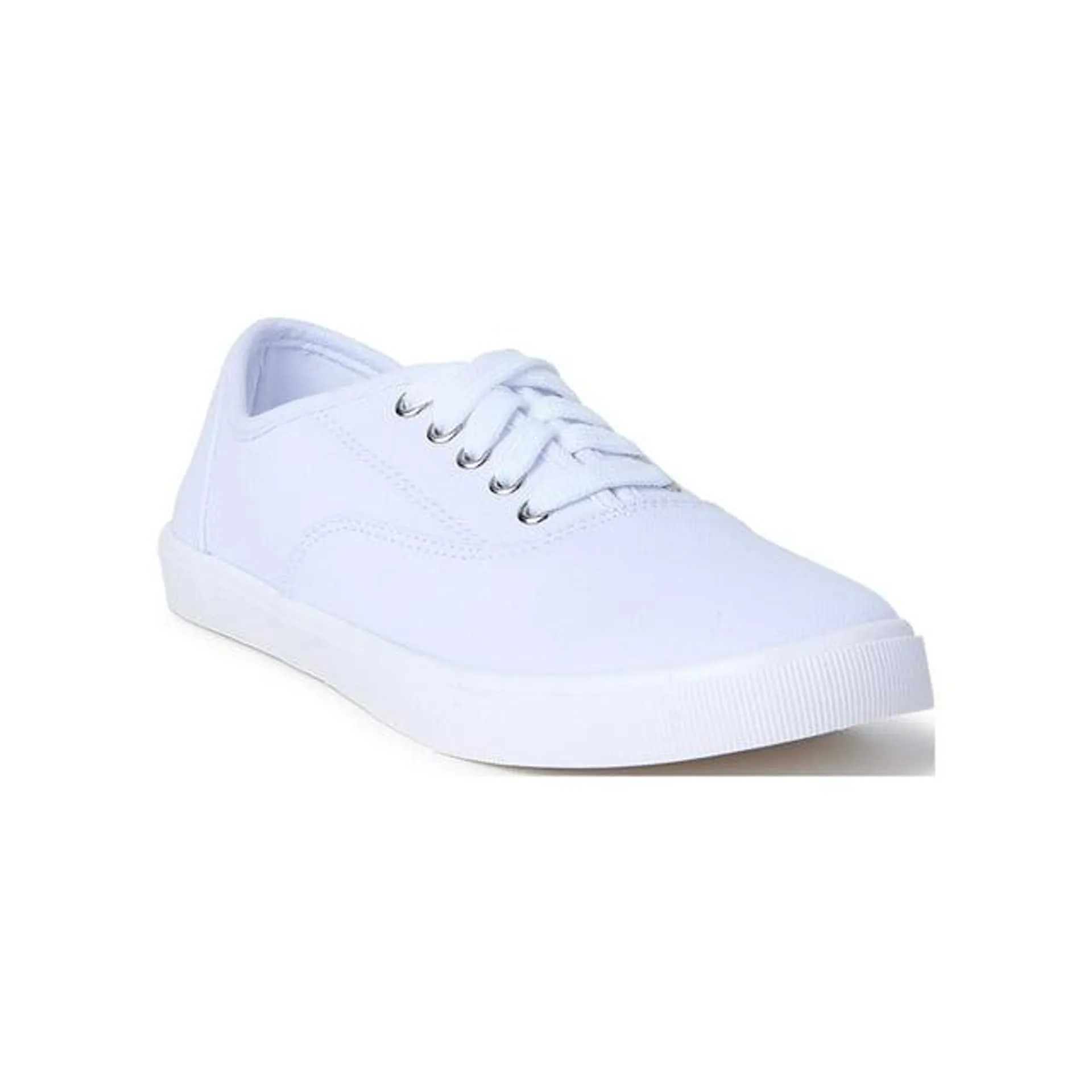 Time and Tru Women's Casual Lace up Sneakers - Wide Width Available