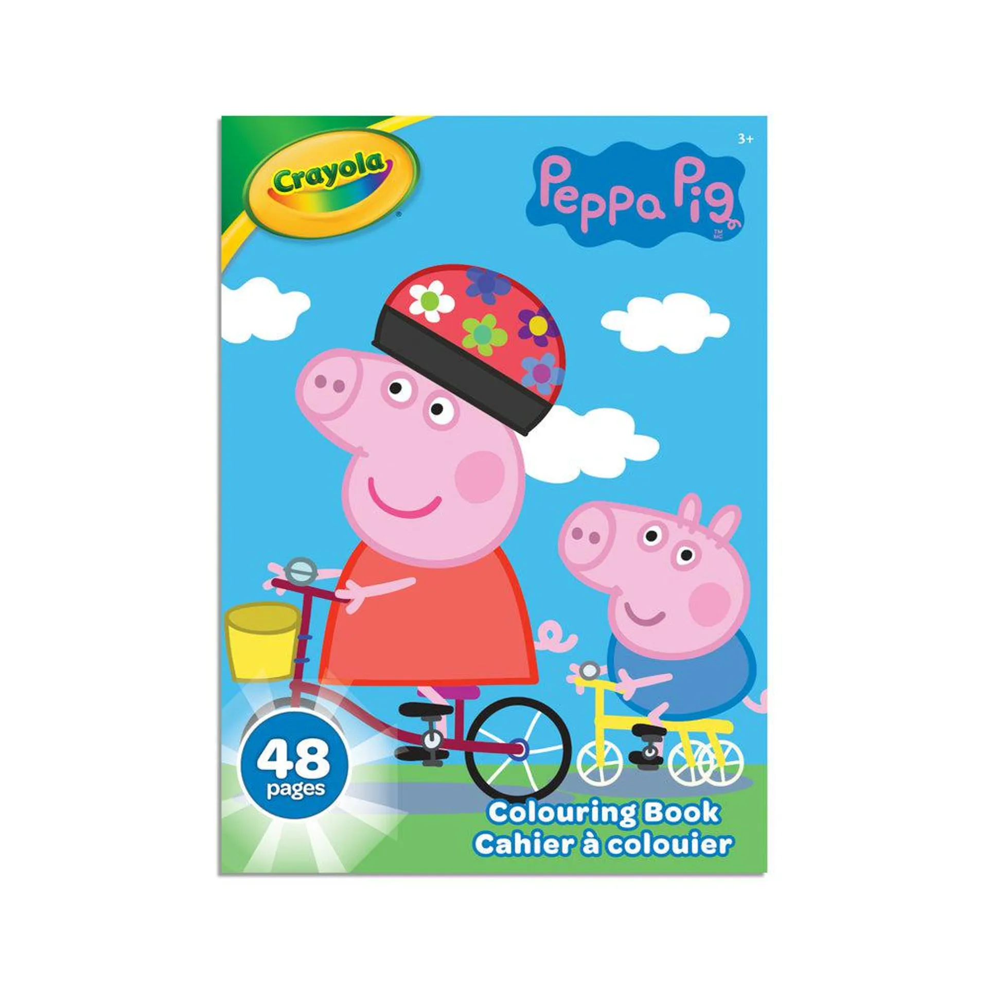 Crayola Livre de coloriage - 48 Pages - Peppa Pig