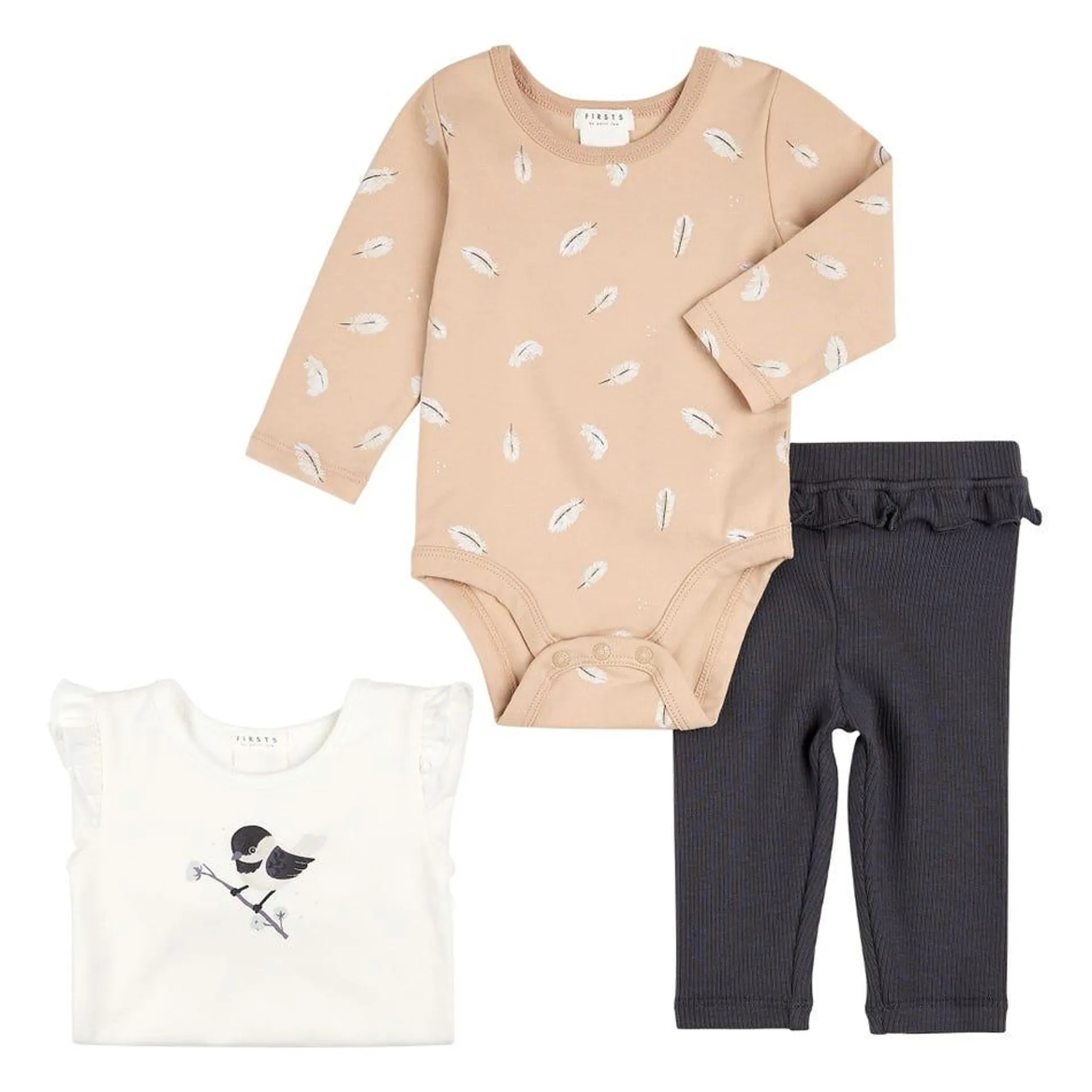 Chickadee 3 Pieces Newborn Set 6-24m