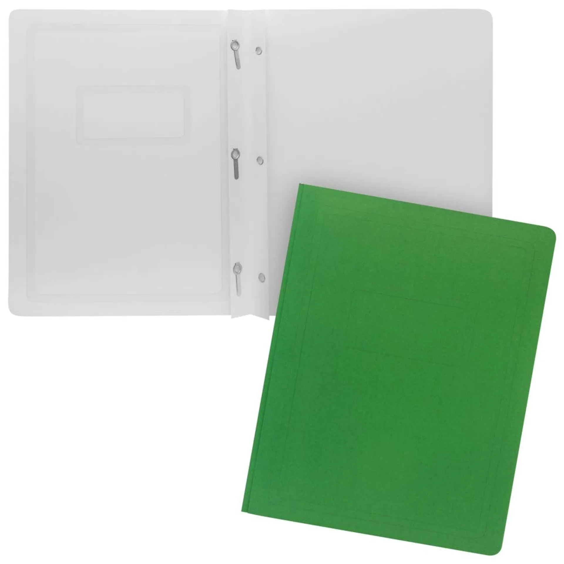 Staples - Couverture de rapport - format lettre - vert