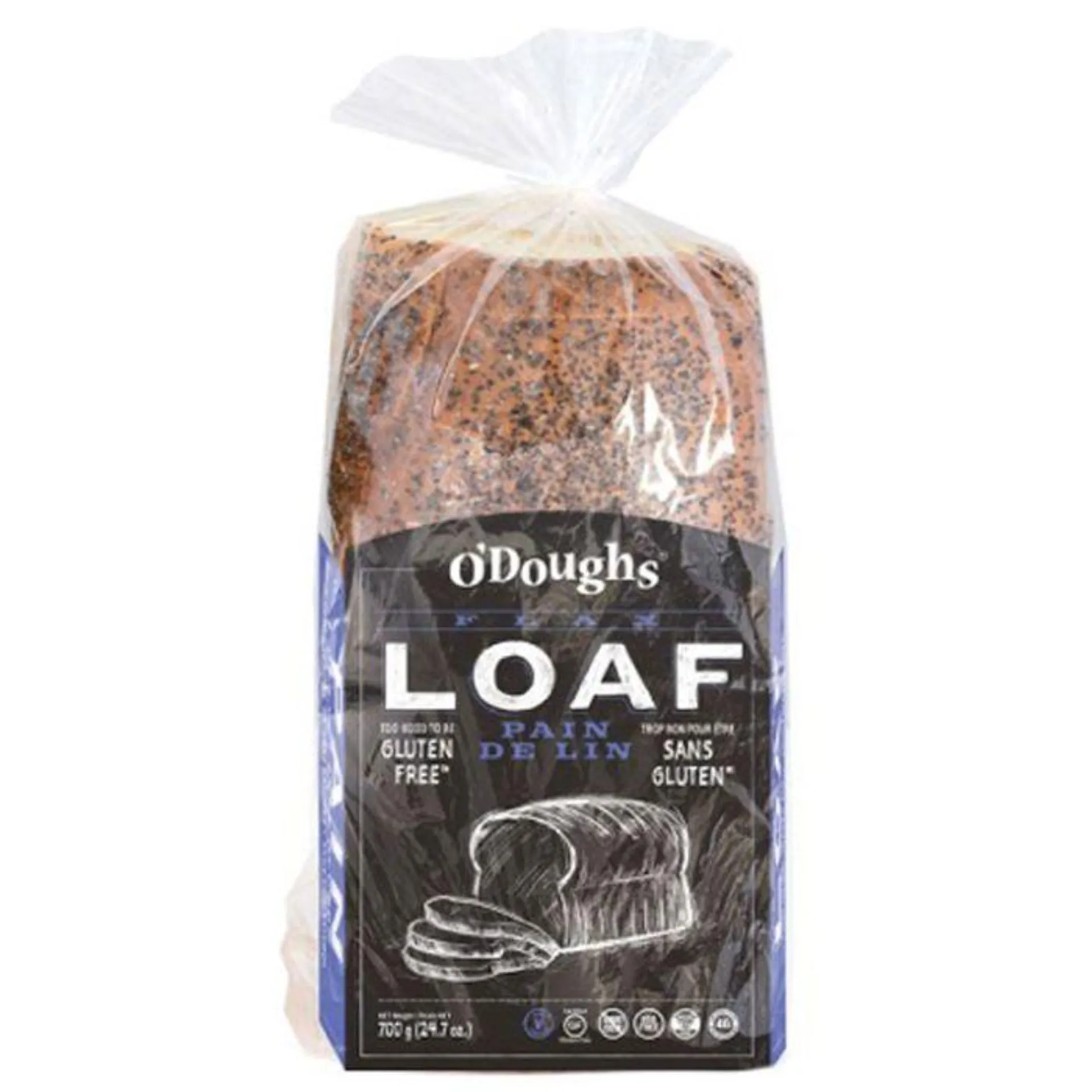 Pain de lin tranché sans gluten | 700 g