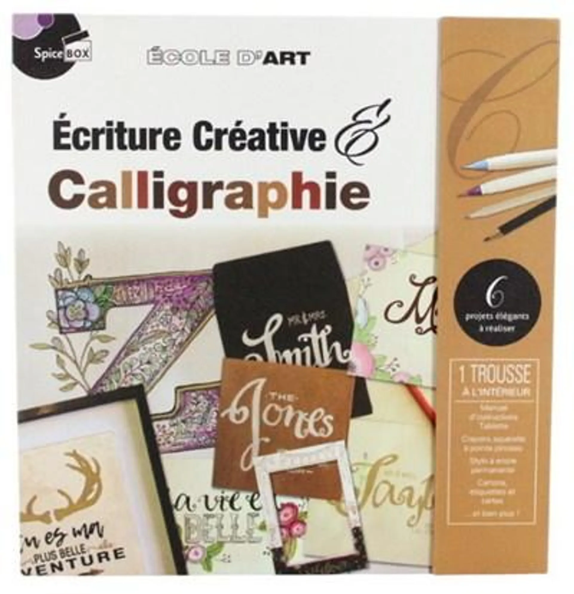 Écriture créative et calligraphie