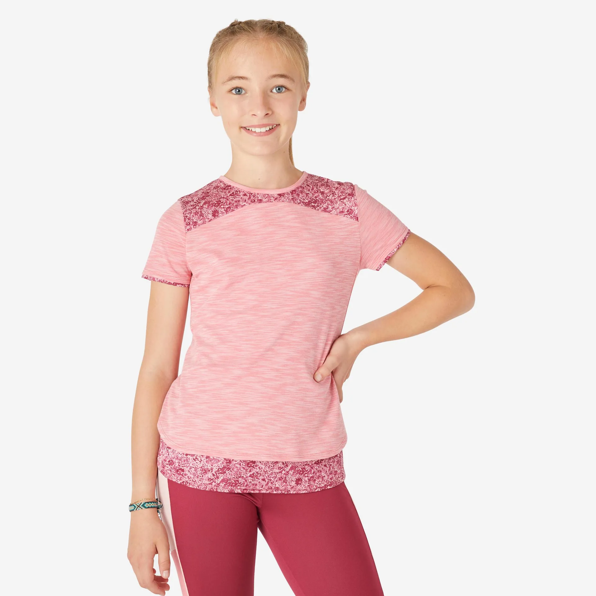 T-shirt 2 en 1 enfant - 500