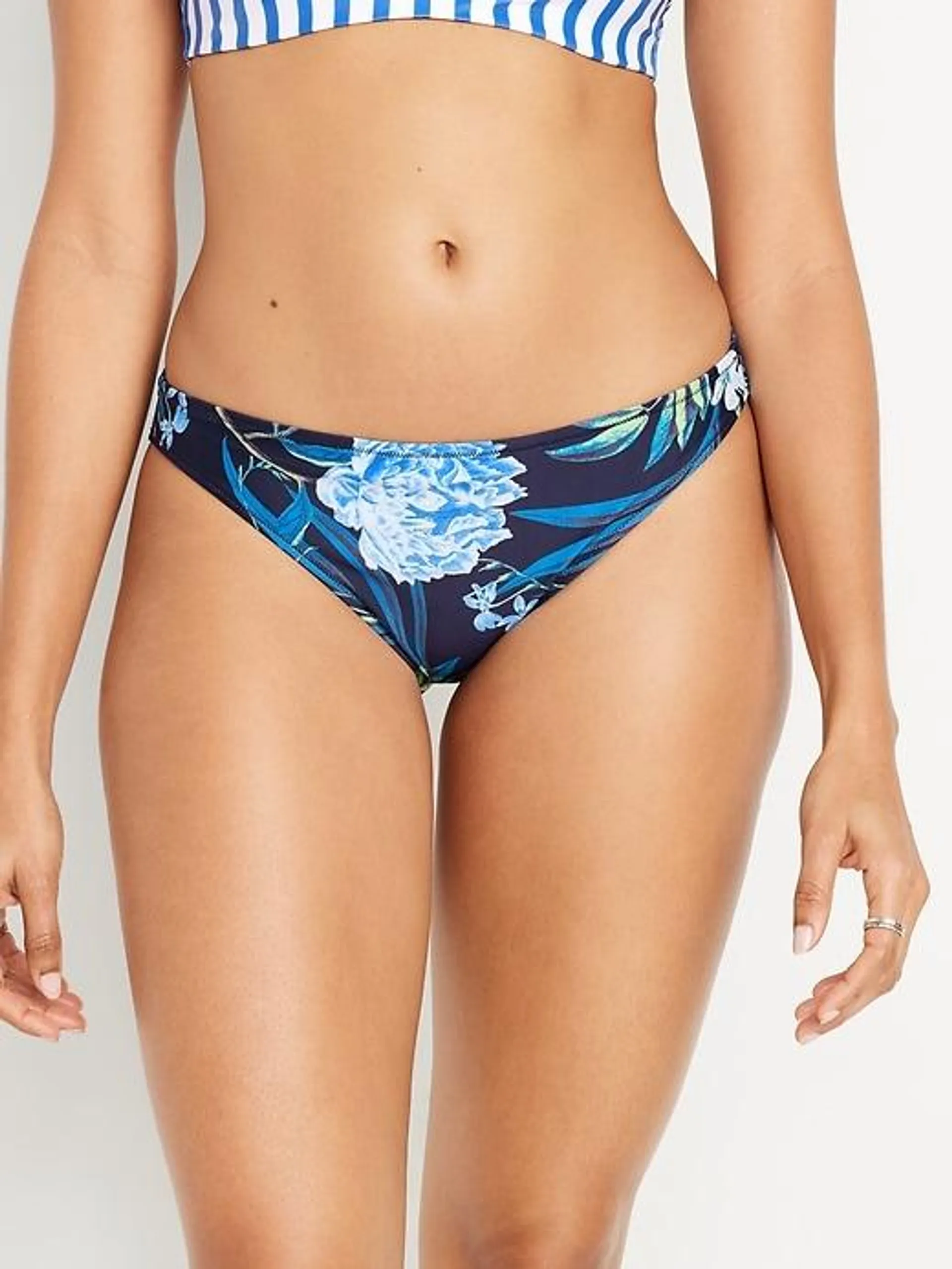 Low-Rise Classic Bikini Swim Bottoms