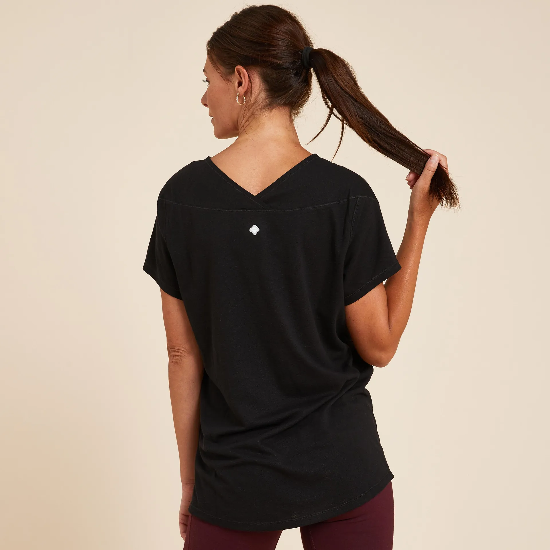 T-shirt de yoga femme