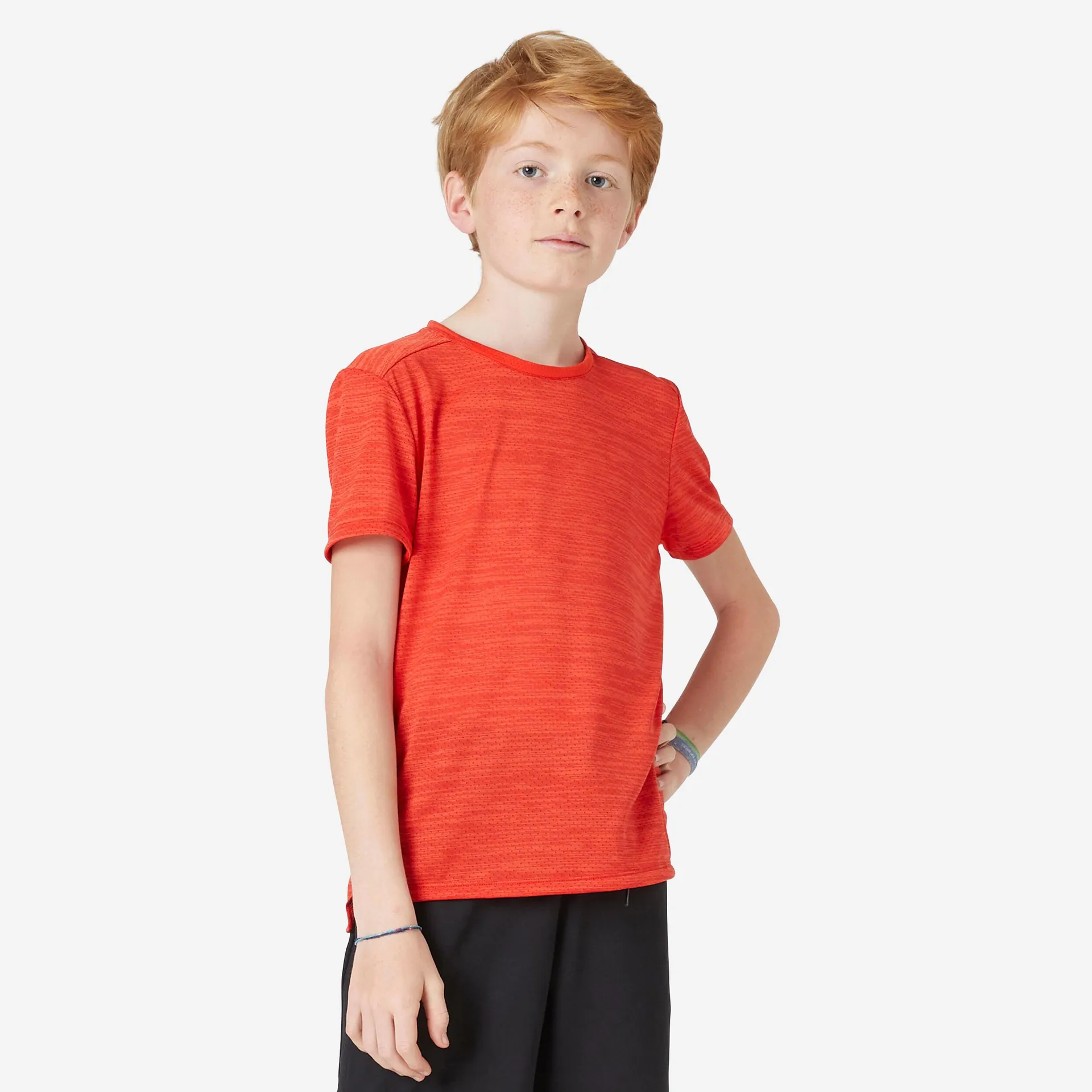 T-shirt synthétique enfant – S 500 rouge