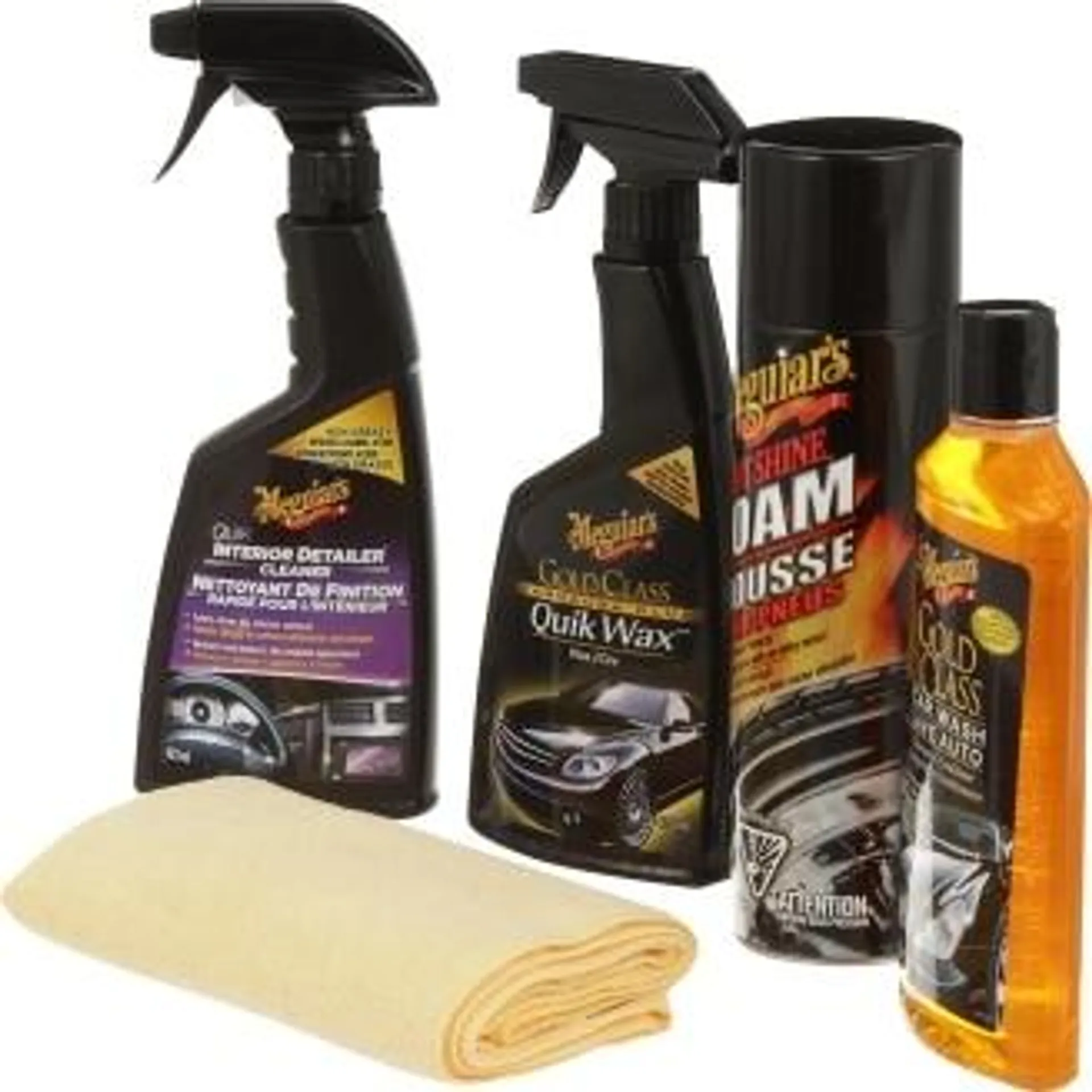 MEGUIAR'S 5 pc Complete Car Care Kit