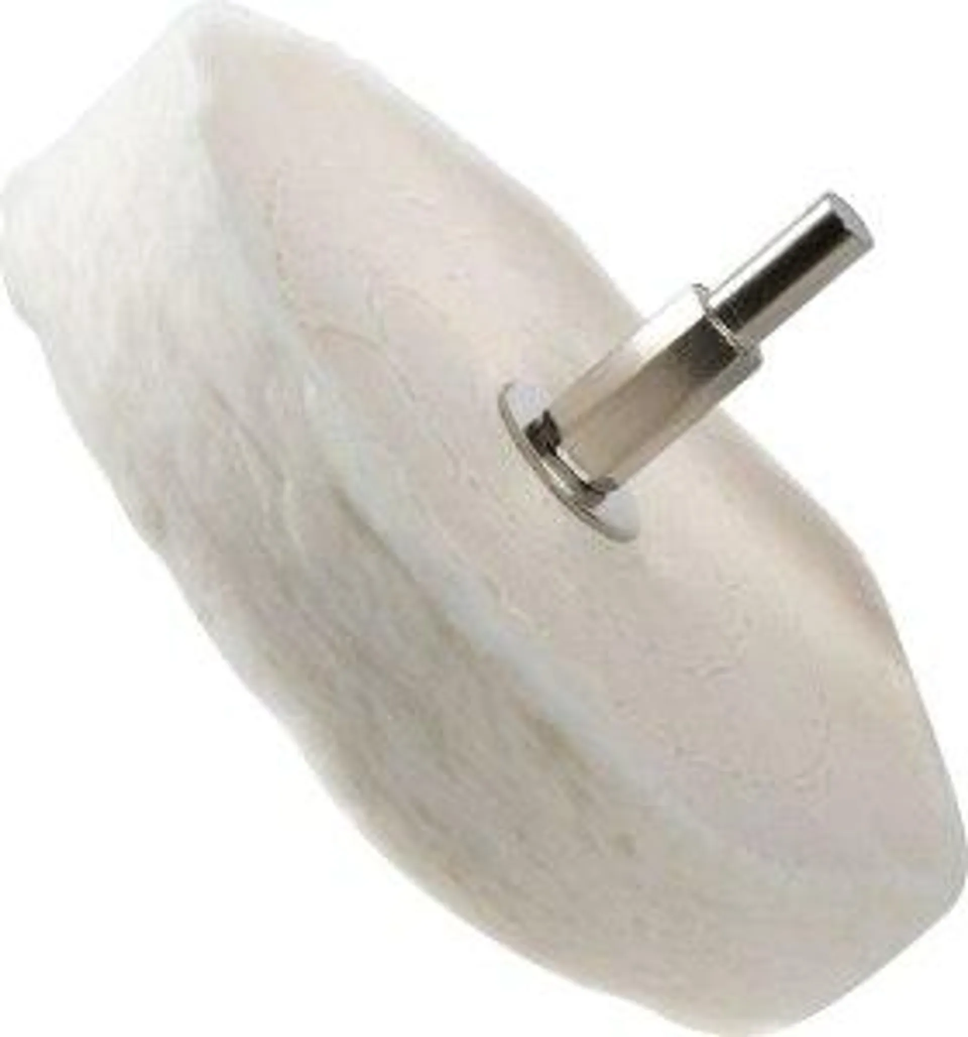 4 in. Spiral Sewn Mounted Buffing Wheel