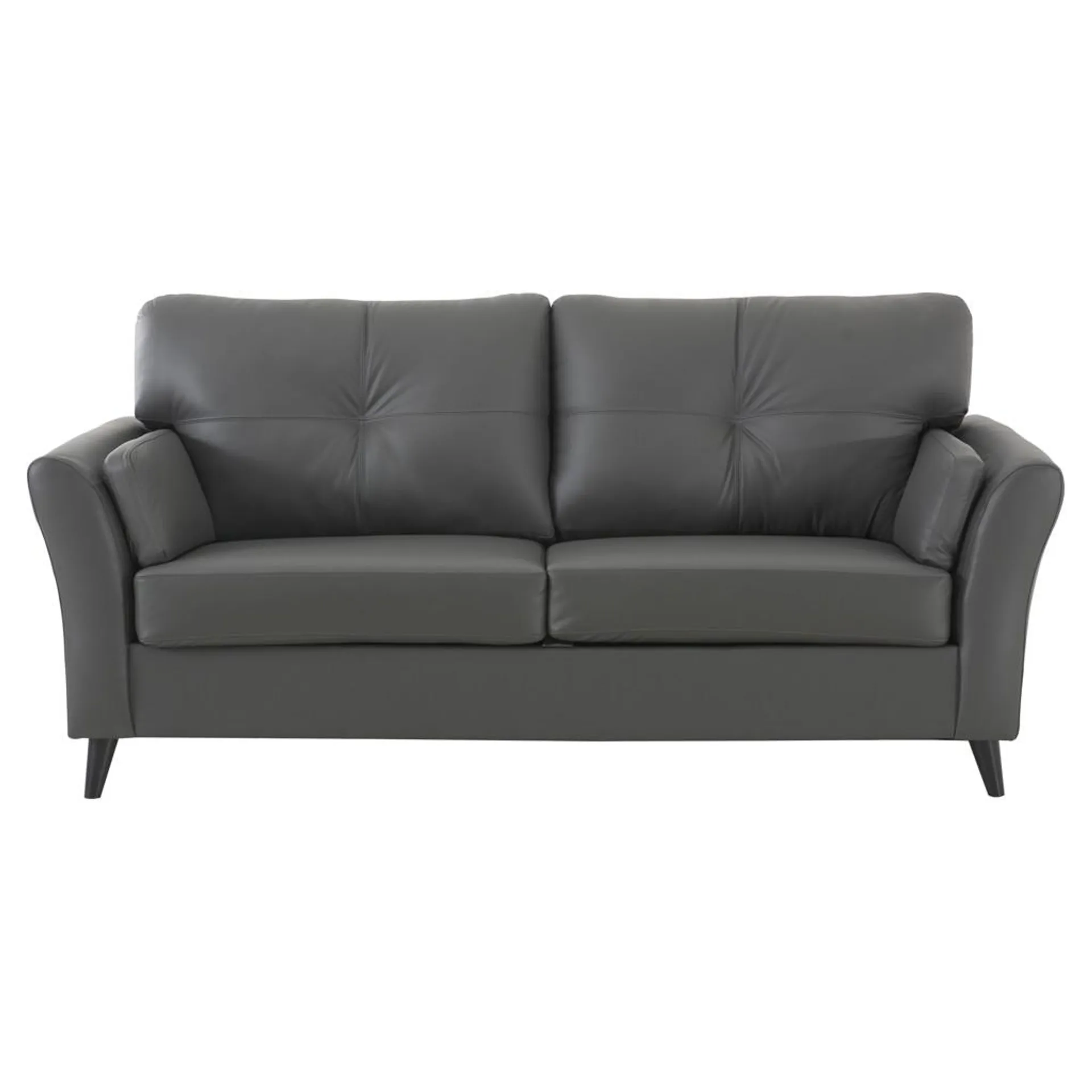 Sofa en cuir et similicuir