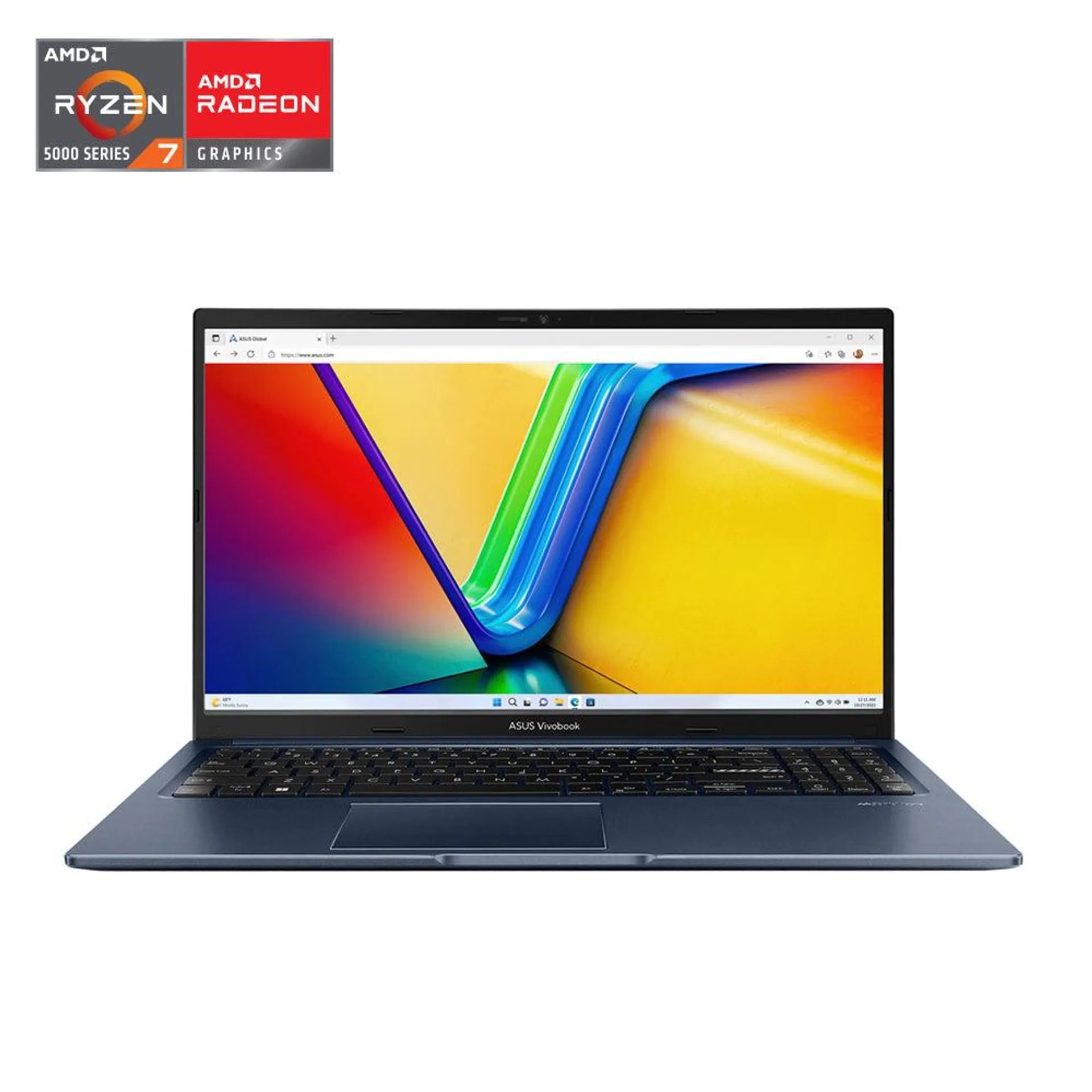 Asus - Ordinateur portable 15,6" - AMD R7-5800H - SSD 512 Go - RAM 8 Go - Windows 11