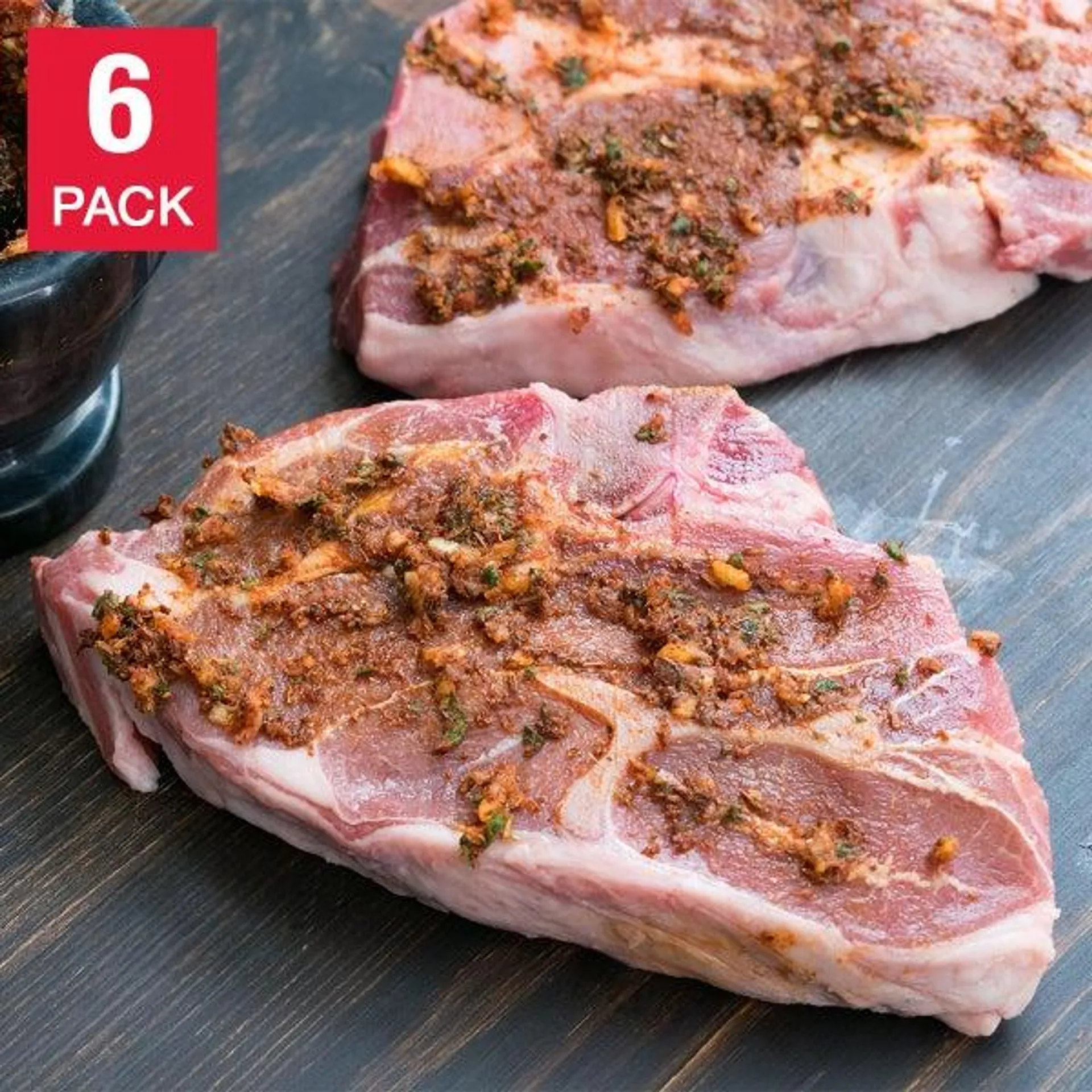 New Zealand Spring Lamb Shoulder Blade Chops 675 g (1.49 lb) x 6 pack