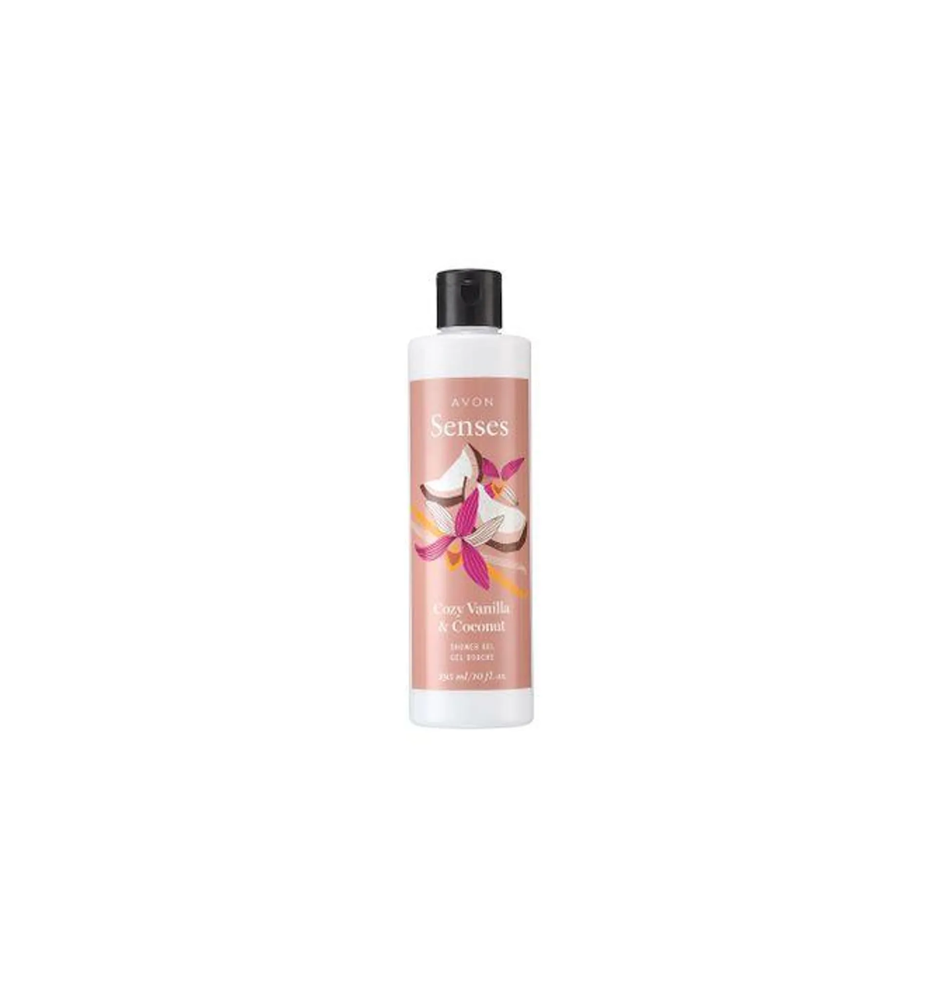 Gel douche Vanille douillette et noix de coco Senses