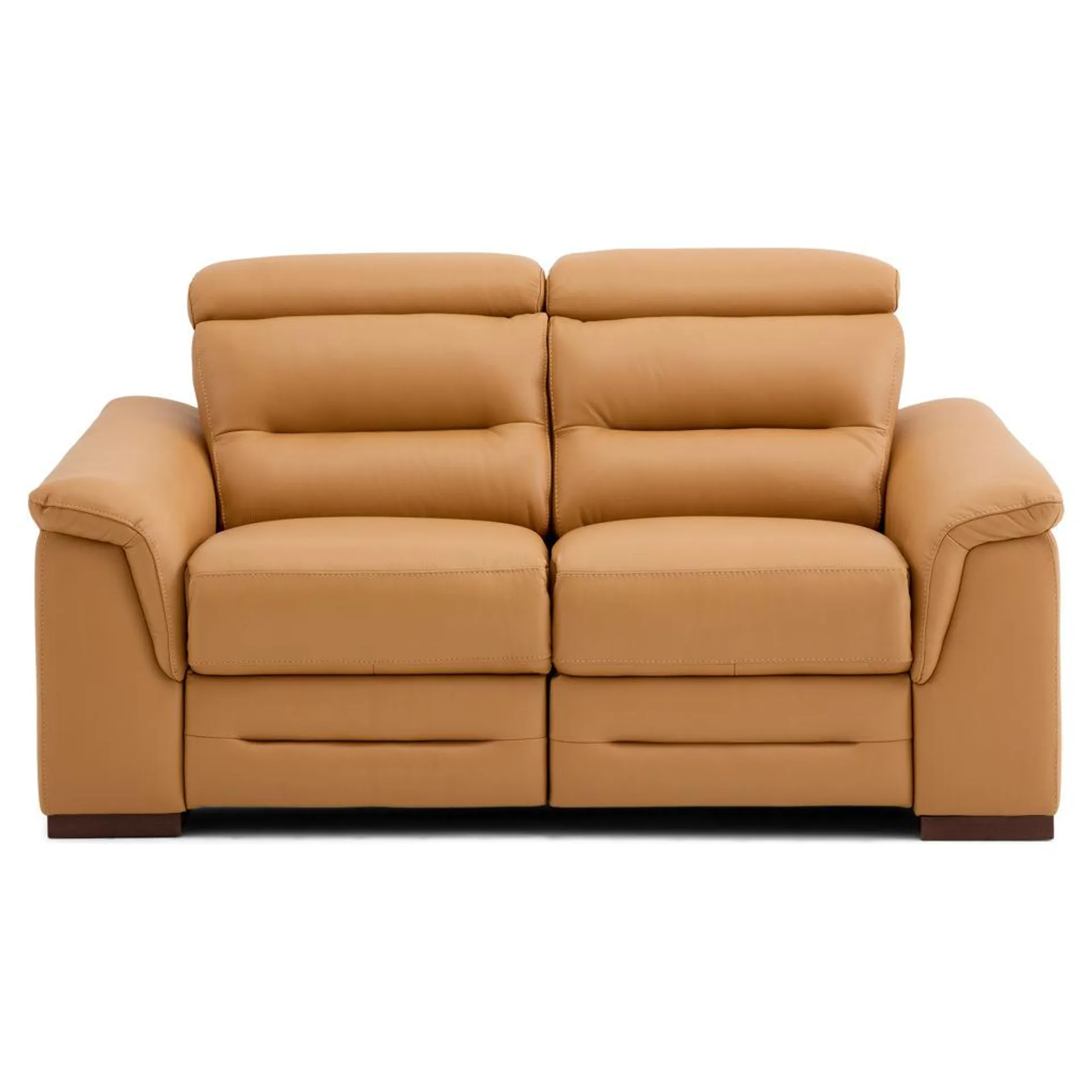 Causeuse inclinable motorisé en cuir