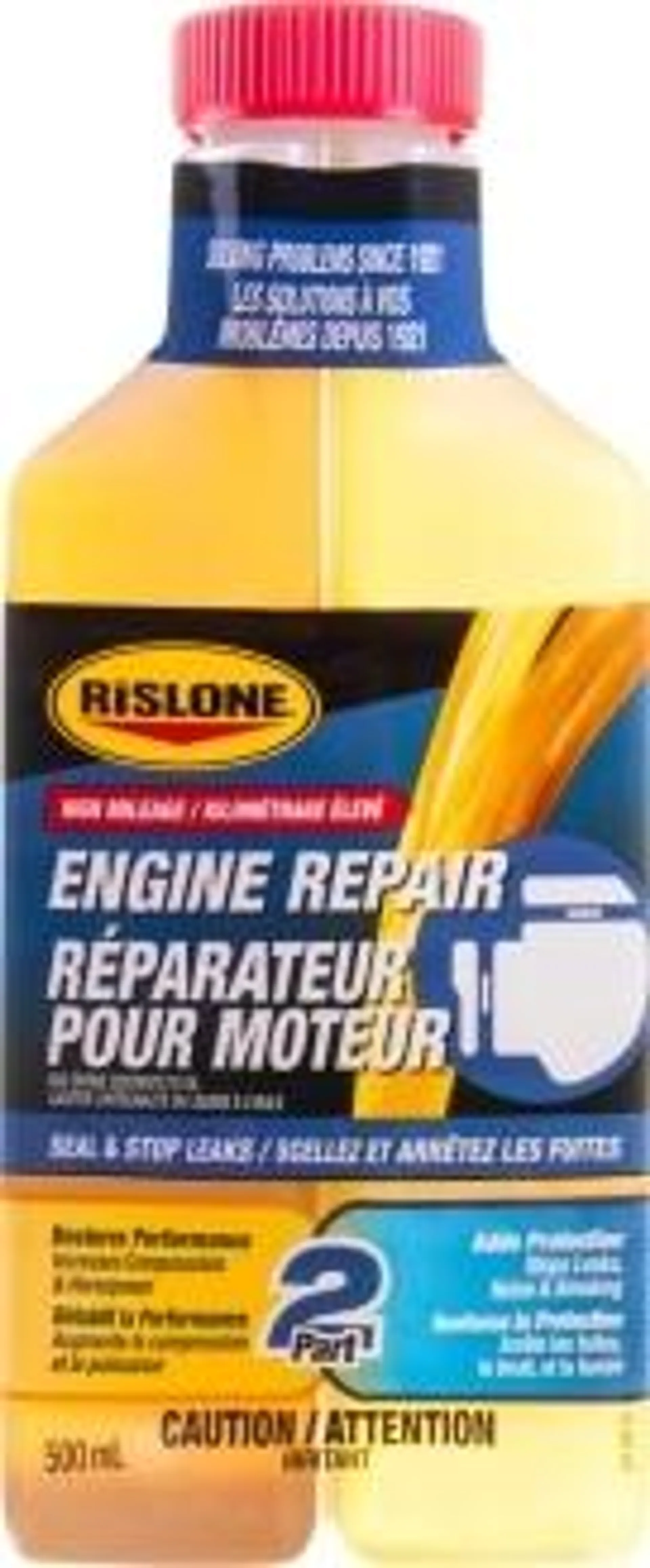 Produit de réparation de moteur à kilométrage élevé