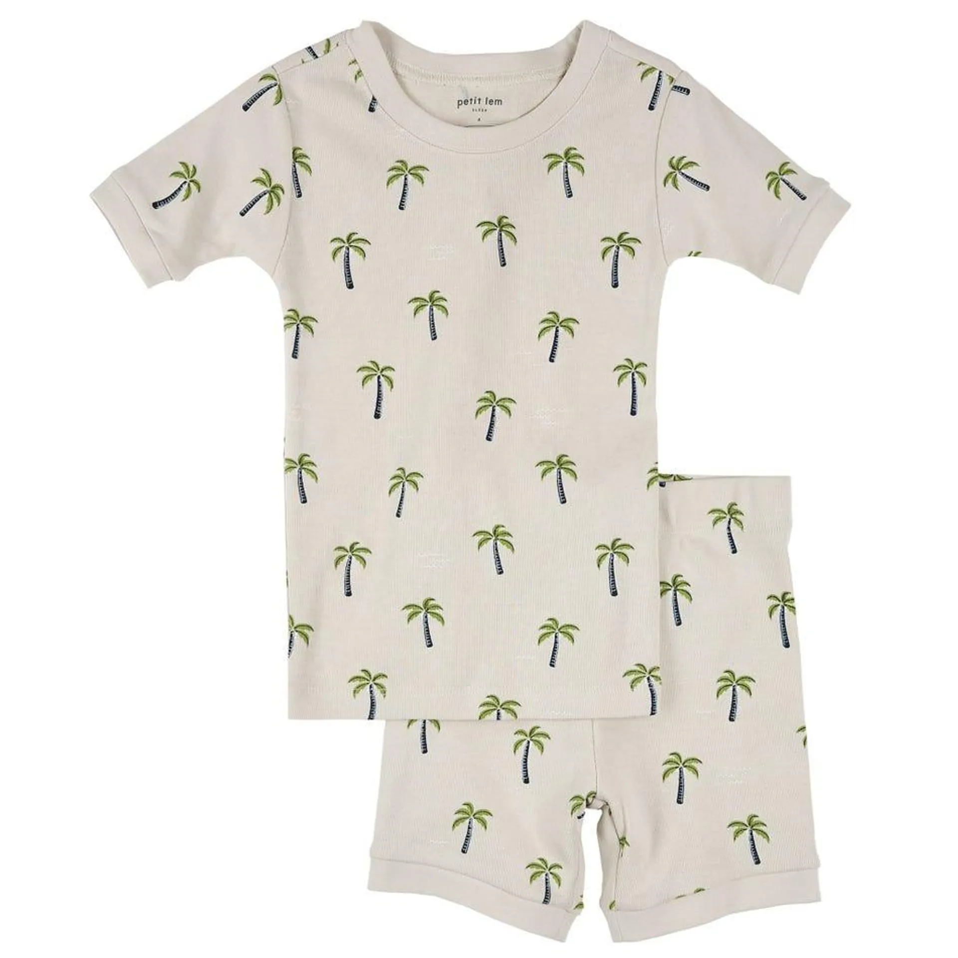 Palm Tree Pajamas 12-24m