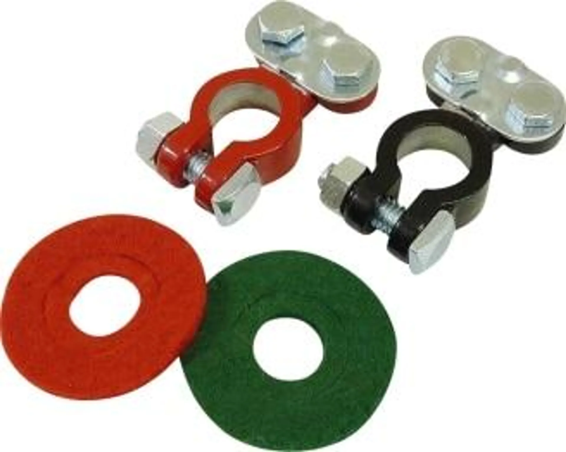 SCHUMACHER Coated Top Post Terminal Set