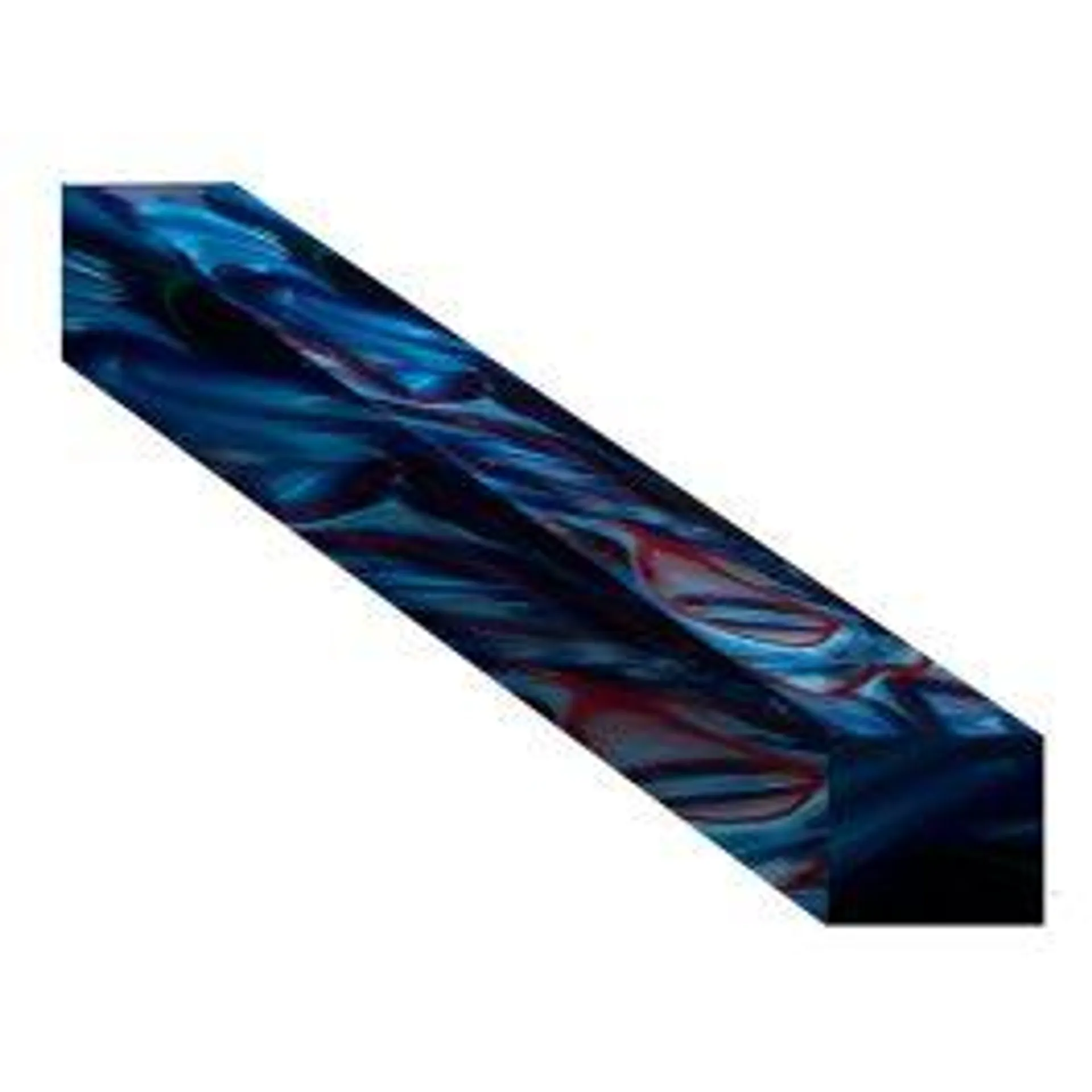 Bloc de crayon aquabright swirl blue 3/4’’ x 3/4’’ x 5’’