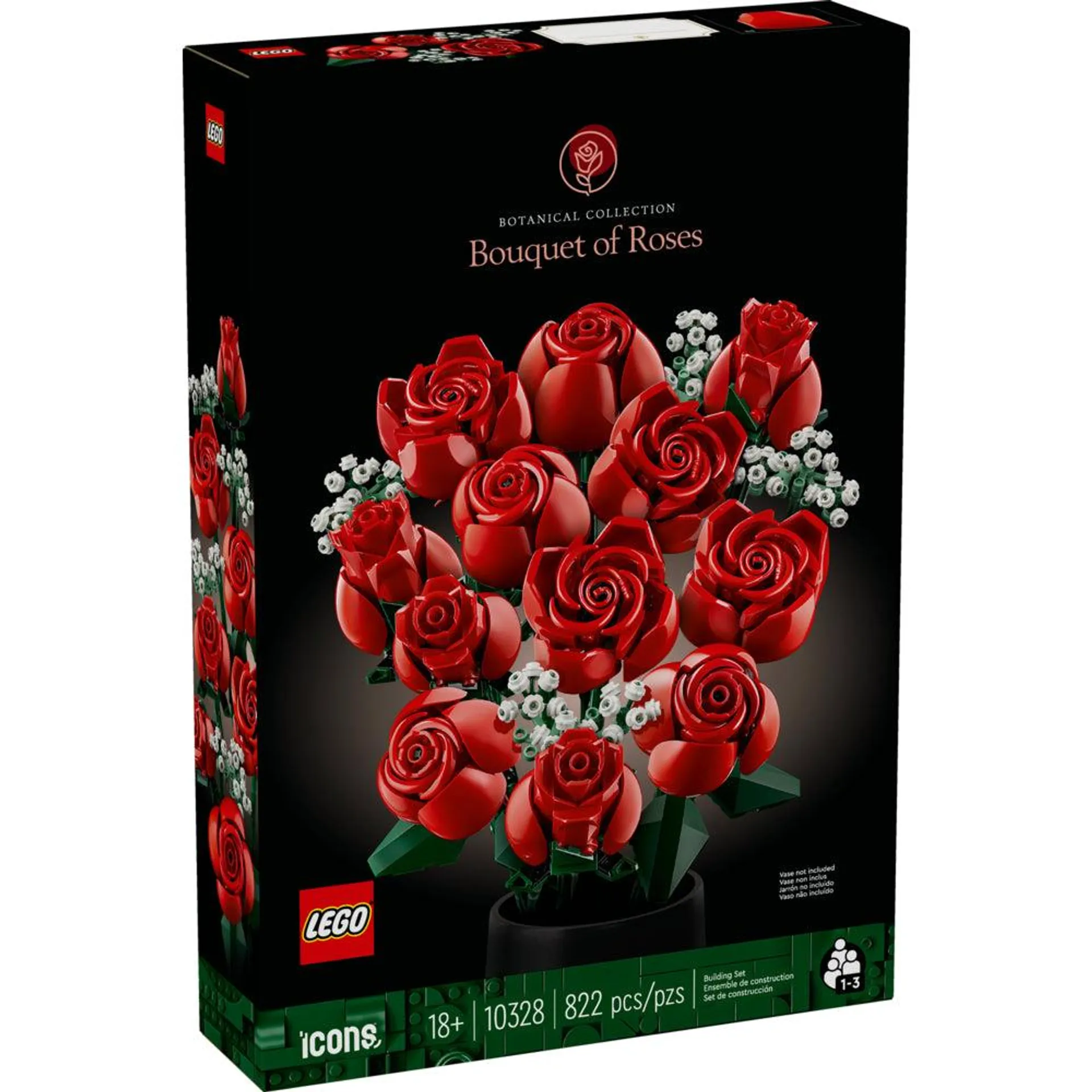 LEGO - Rose rouge petites plantes