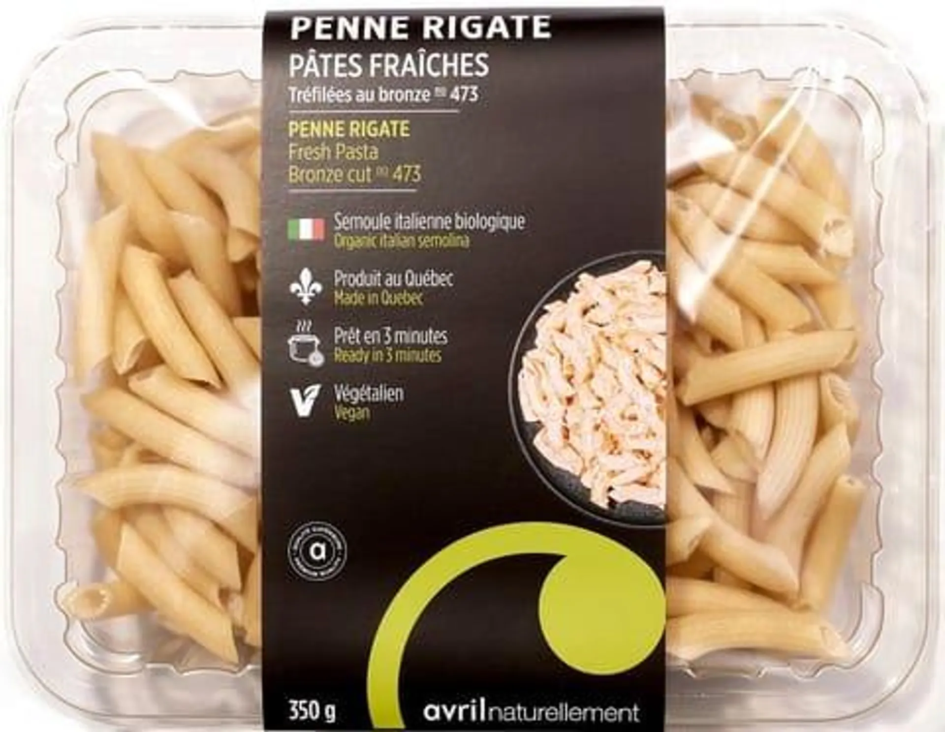 Pâtes fraîches - Penne Rigate