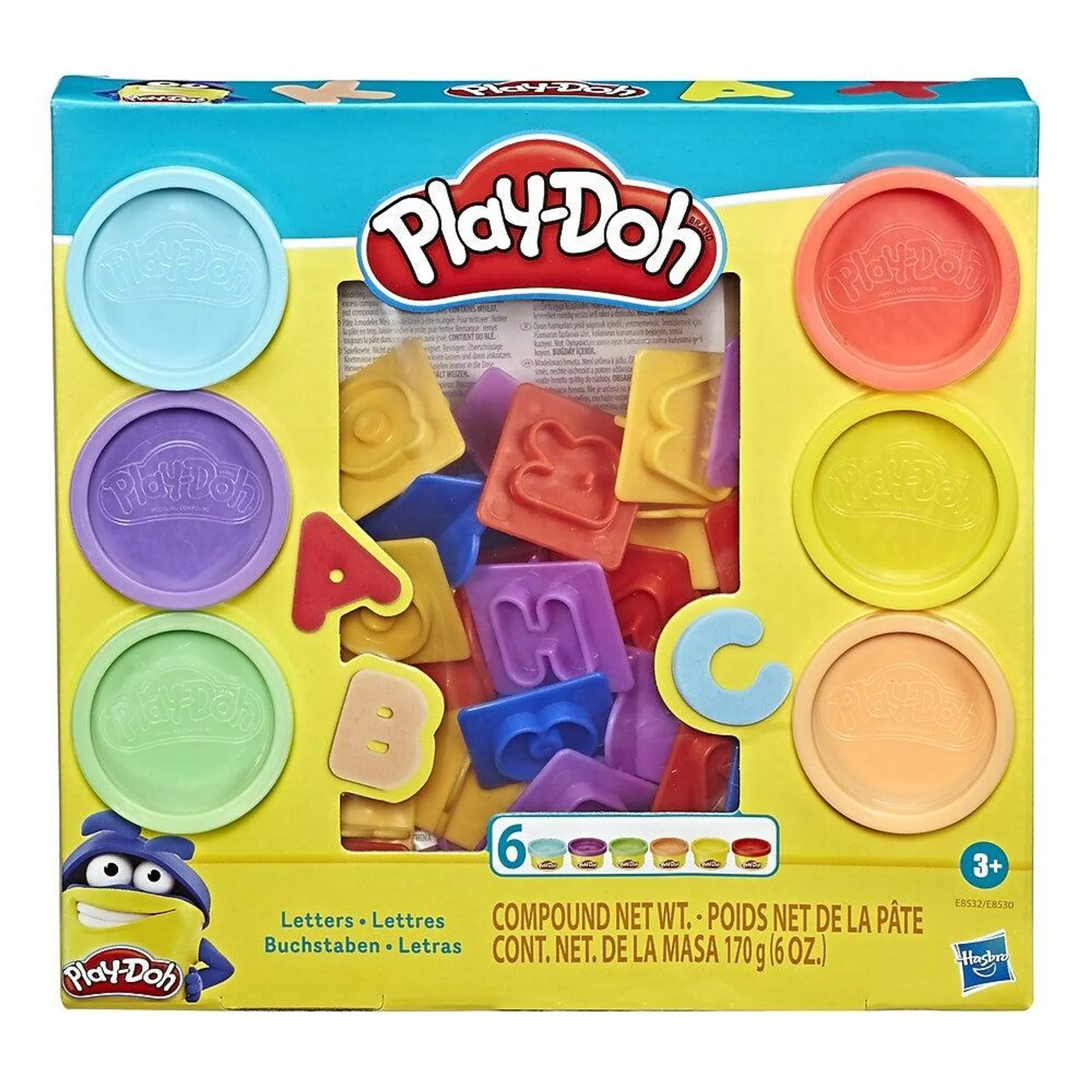 Play-Doh - Ensemble de tampons lettres Fundamentals