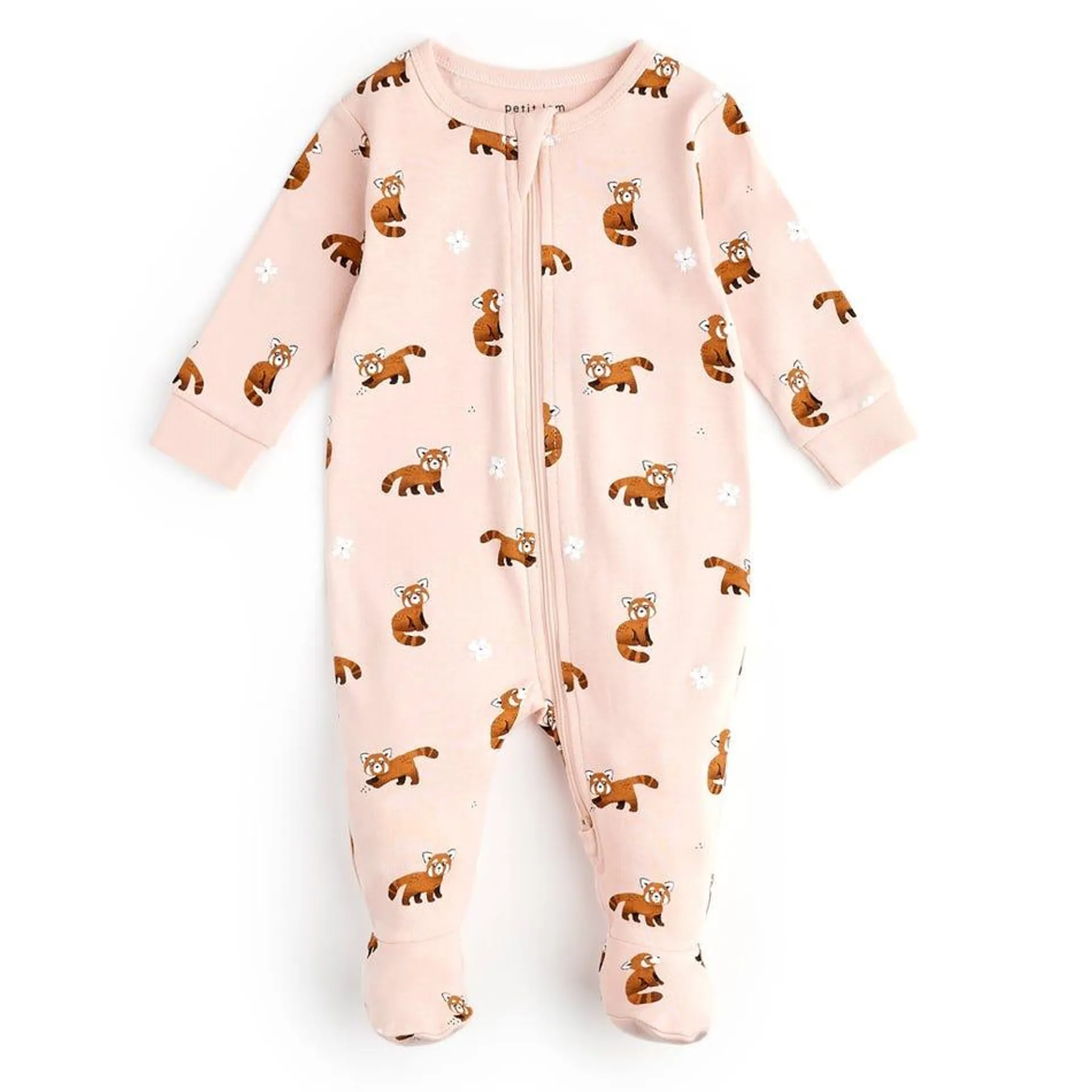 Red Panda Print Sleeper 0-24m