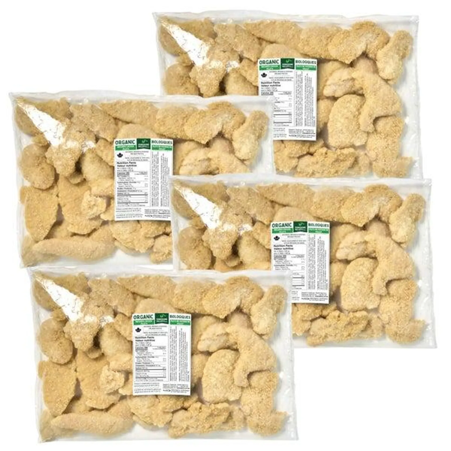 Yorkshire Valley Farms Organic Breaded Chicken Breast Fillets, 4 × 2 kg