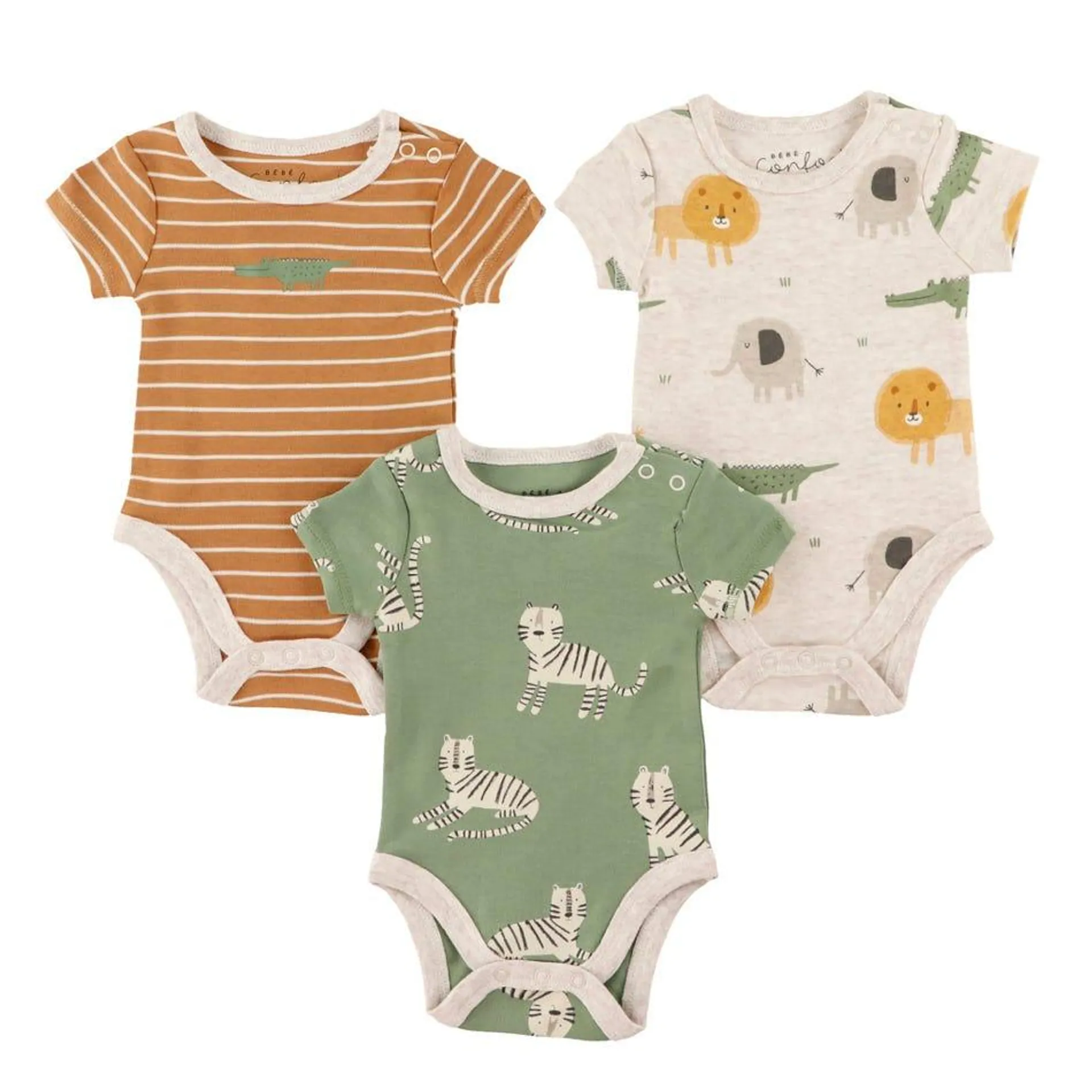 Savannah 3 Pieces Bodysuits Set 0-30m