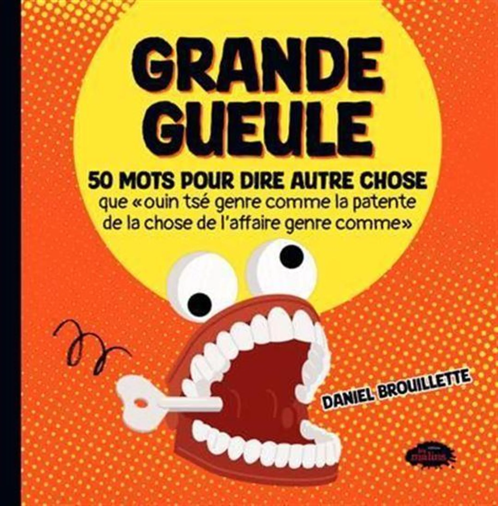 Grande gueule : 50 mots pour dire autre chose que « ouin tsé genre comme la patente de la chose de l'affaire genre comme »