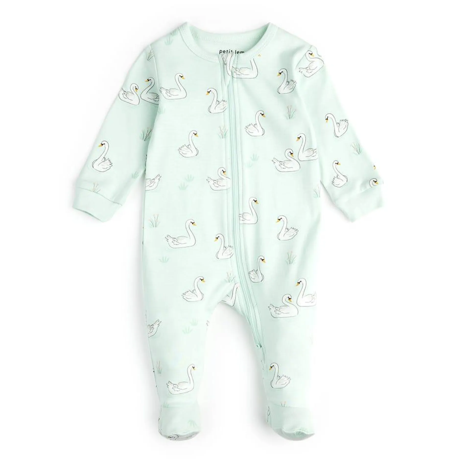 Swan Print Sleeper 0-24m