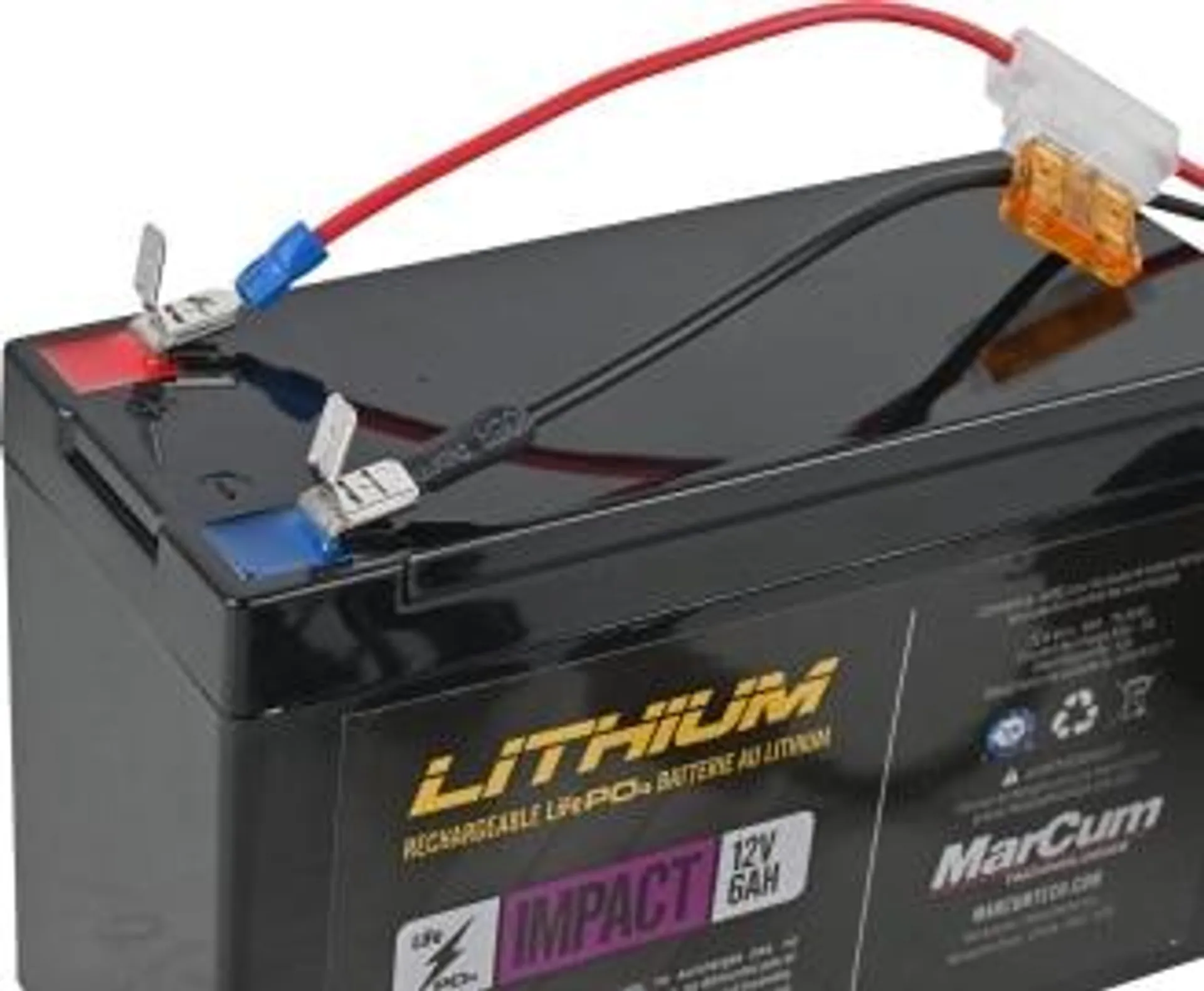 MARCUM 12V 6Ah Battery and Charger