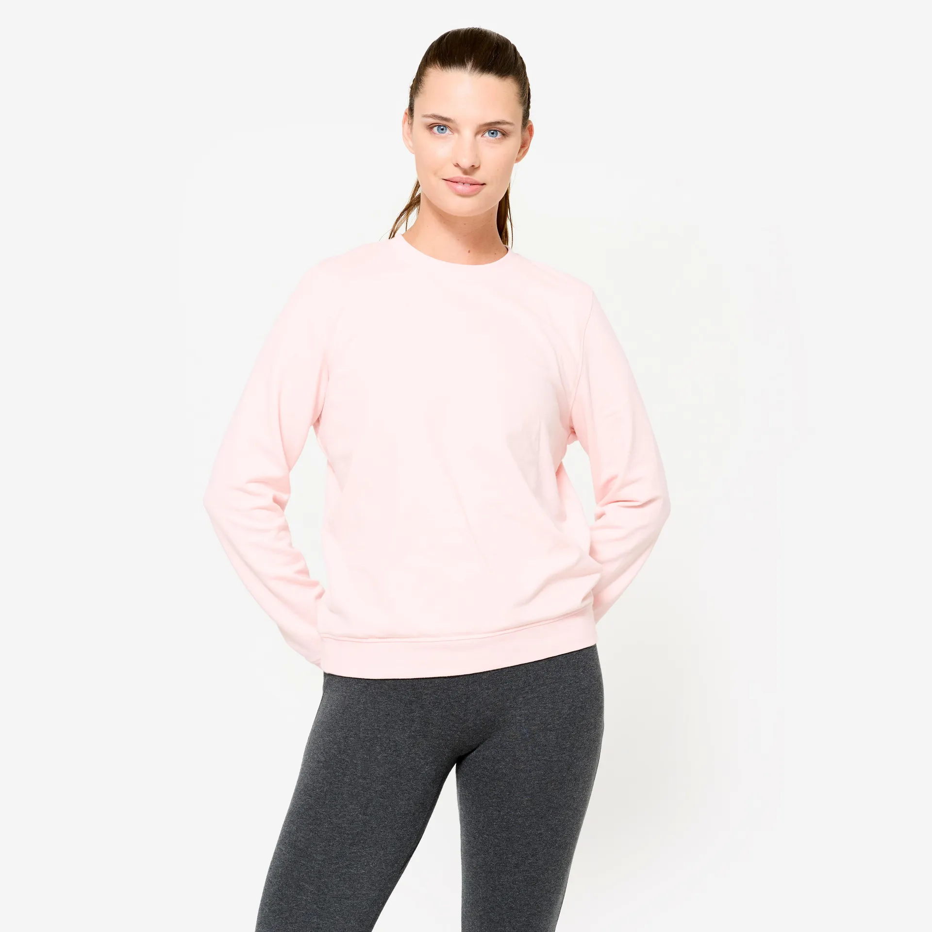 Sweat de training col rond femme