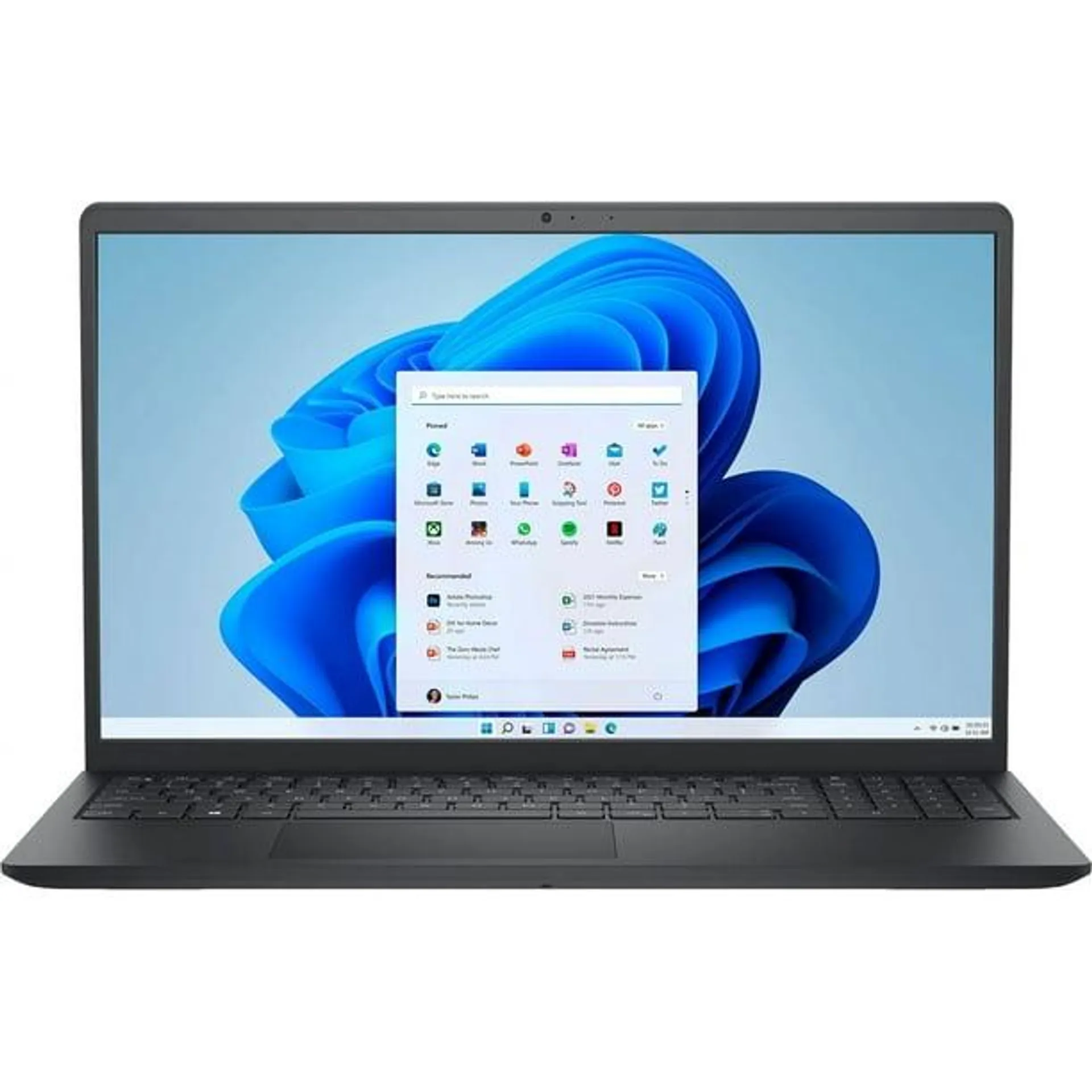 Dell Inspiron 3511 Ordinateur Portable à Écran Tactile, 15,6 Pouces FHD, Intel Core i5 1135G7, 16 Go RAM, 512 Go PCIe SSD, Intel UHD Graphics, Webcam HD, Haut-Parleurs Stéréo, Bluetooth, Noir, Windows 11 S