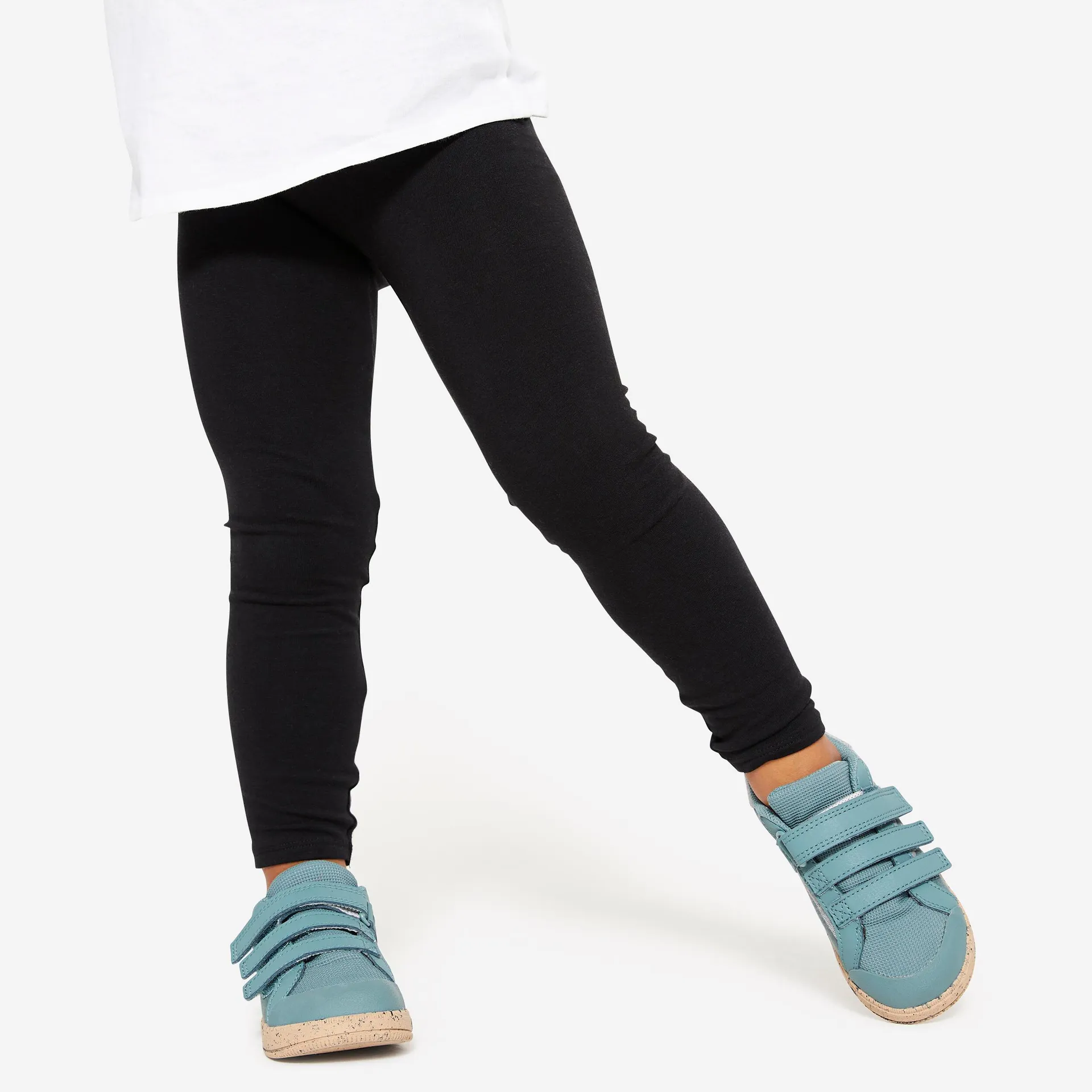 Legging coton enfant - basique noir