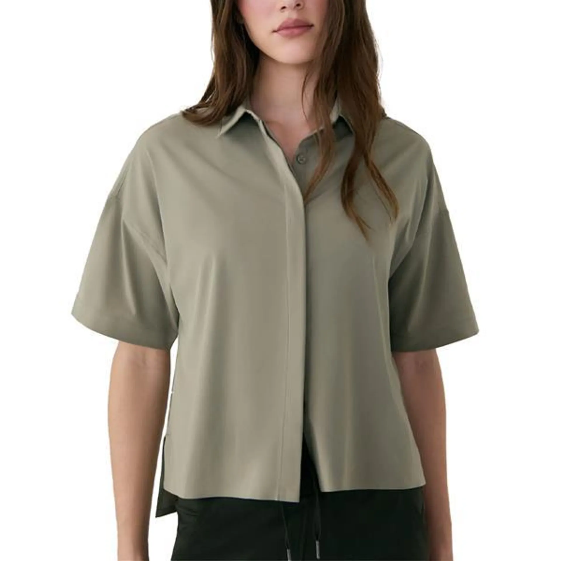 Chemise à manches courtes Olivie pour femme