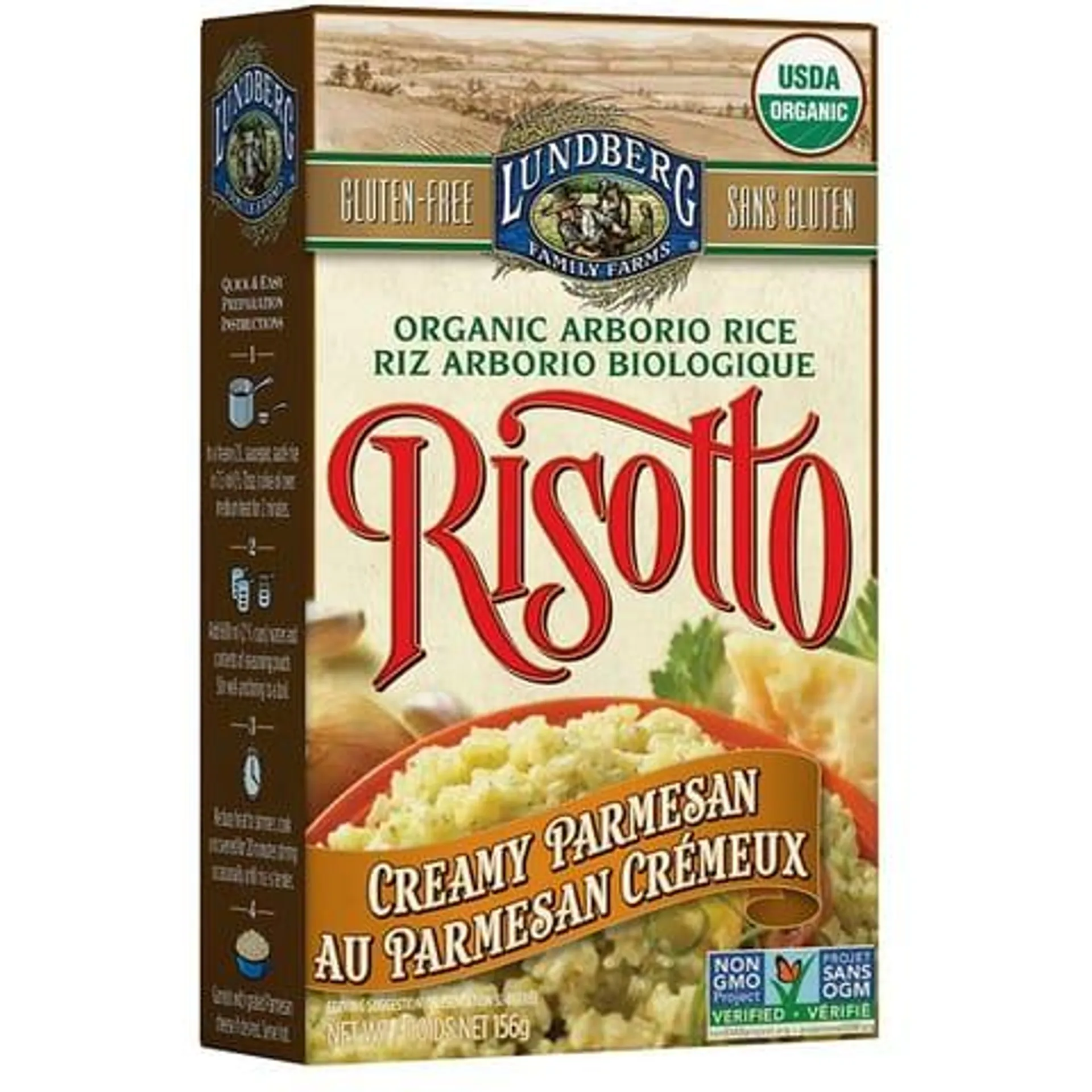 Risotto biologique - Parmesan crémeux