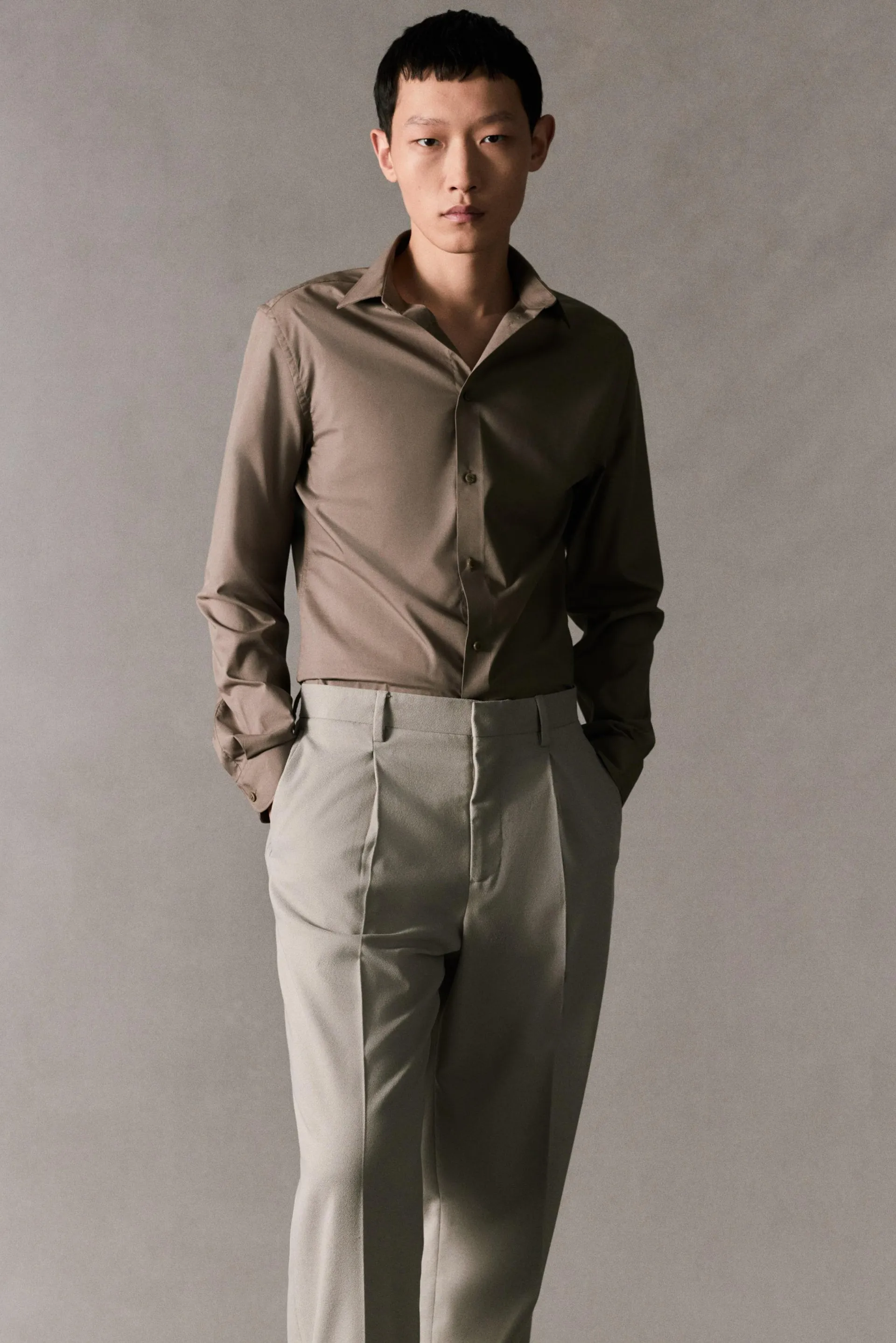 Chemise Coupe Amincie repassage facile