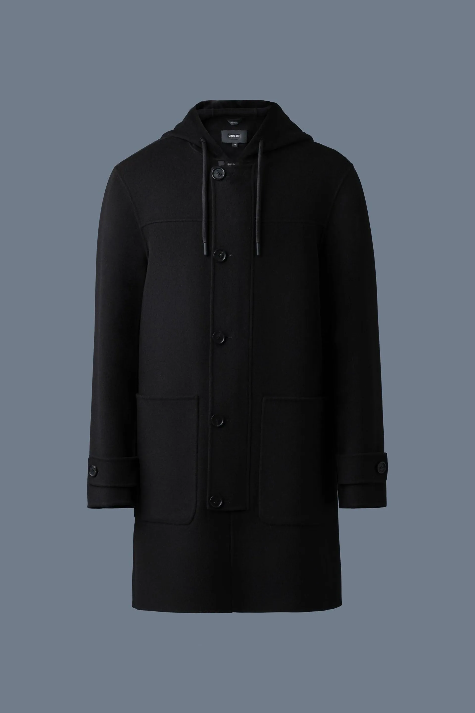 JOSHUA Double-Face Wool Long Coat