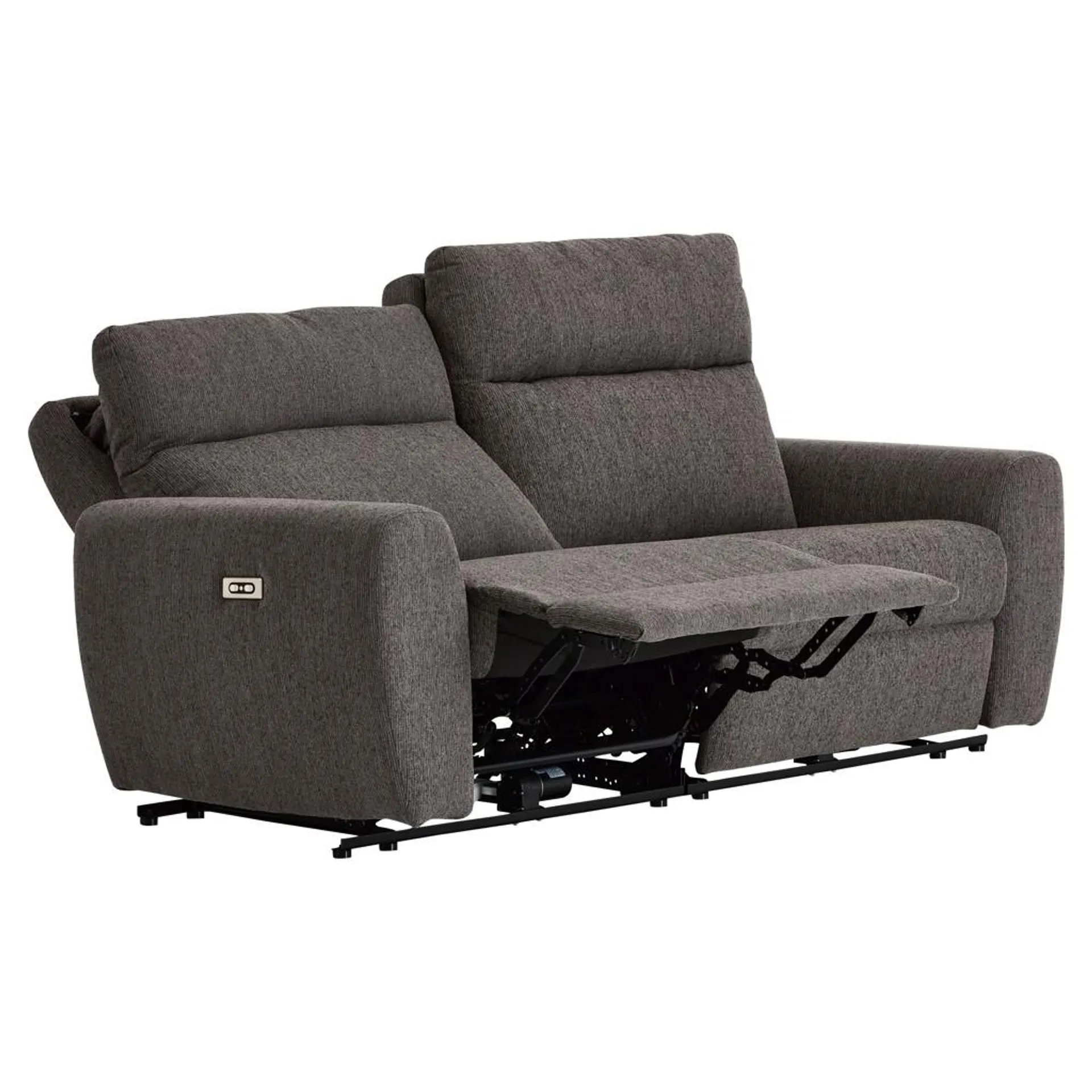 Sofa condo inclinable motorisé en tissu - Carter