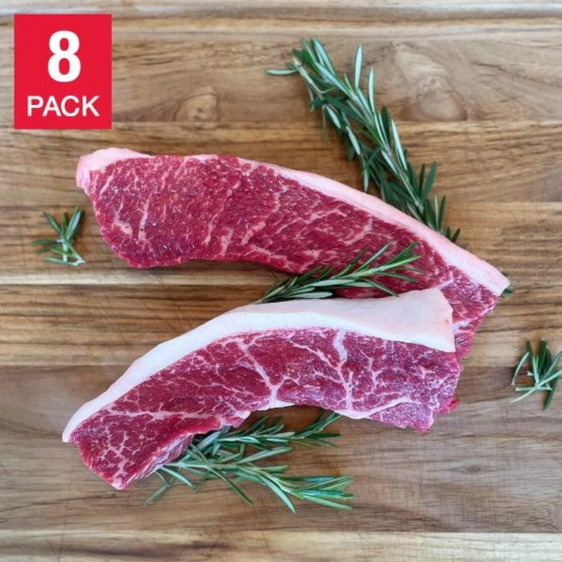 Kobe Classic Beef Wagyu Top Sirloin Cap / Coulotte / Picanha 8 x 200 g (7 oz)