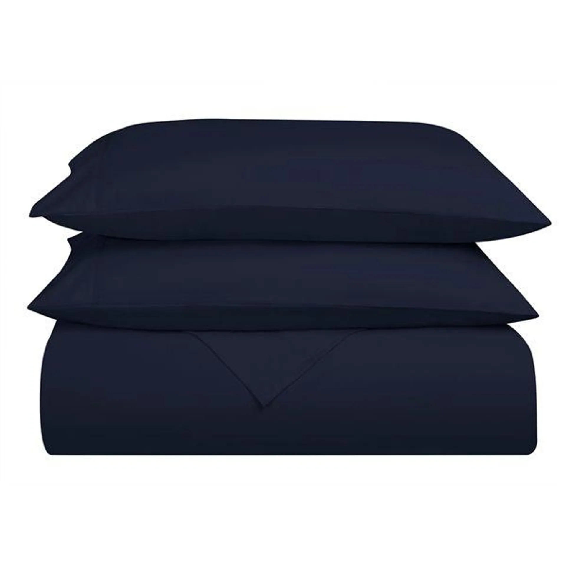 Ensemble de draps en microfibre Swift Home pour grand lit, bleu marine, 4 pièces