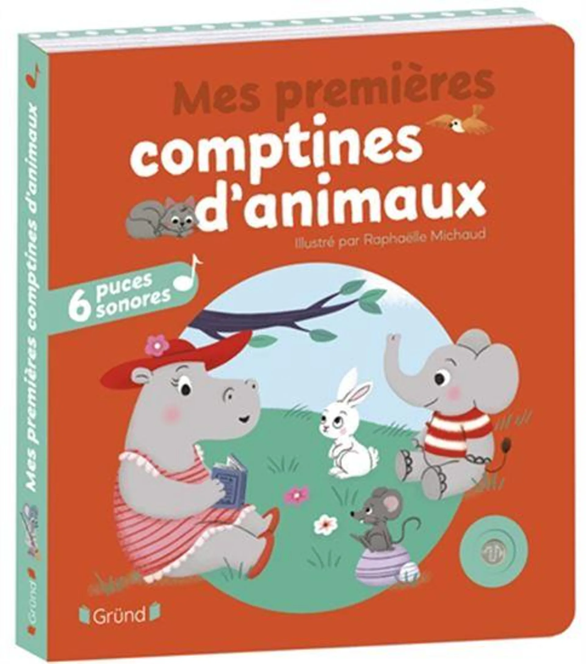 Mes premières comptines d'animaux N. éd.