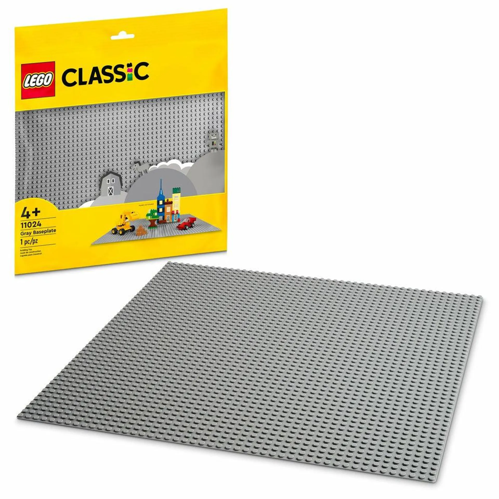 LEGO Classic - Plaque de base grise Ensemble de construction - 1 pièce