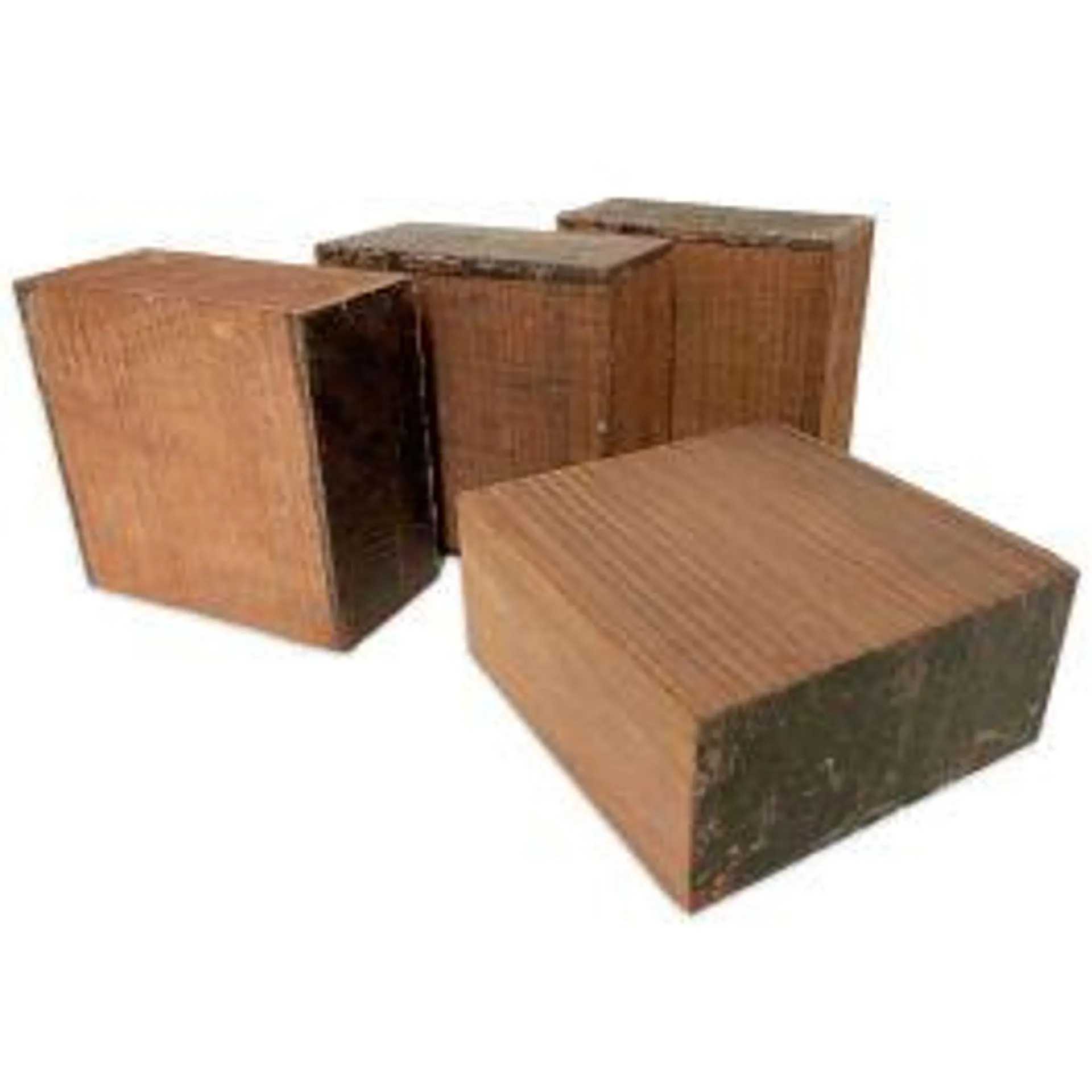 Bloc de palissandre des Indes 2'' x 6'' x 6''