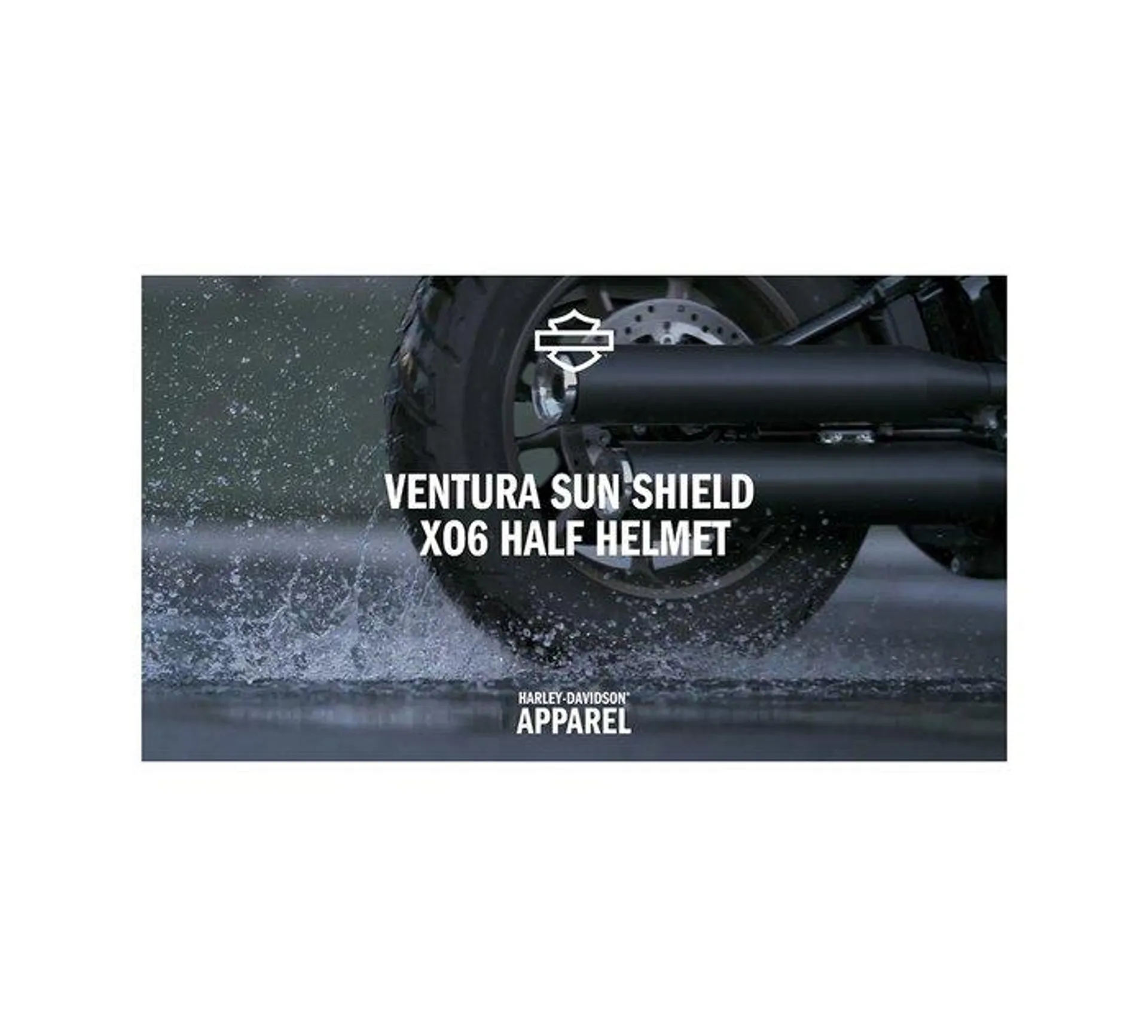 Ventura Sun Shield X06 1/2 Helmet