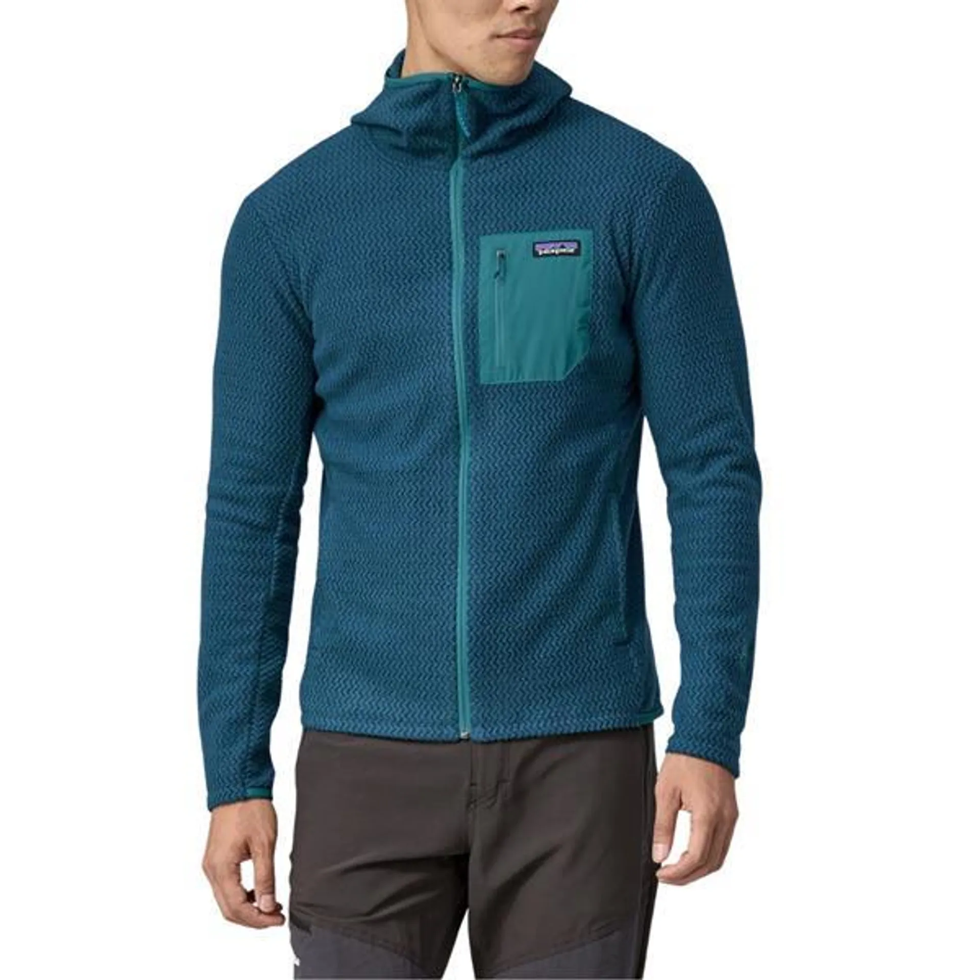 Chandail à capuchon à fermeture éclair R1 Air pour homme