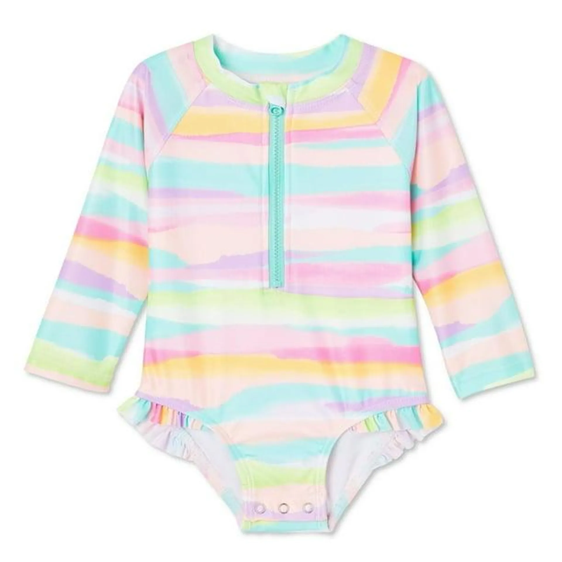 Maillot de bain anti-UV 1&nbsp;pièce George pour bébés filles Tailles 3-24&nbsp;mois