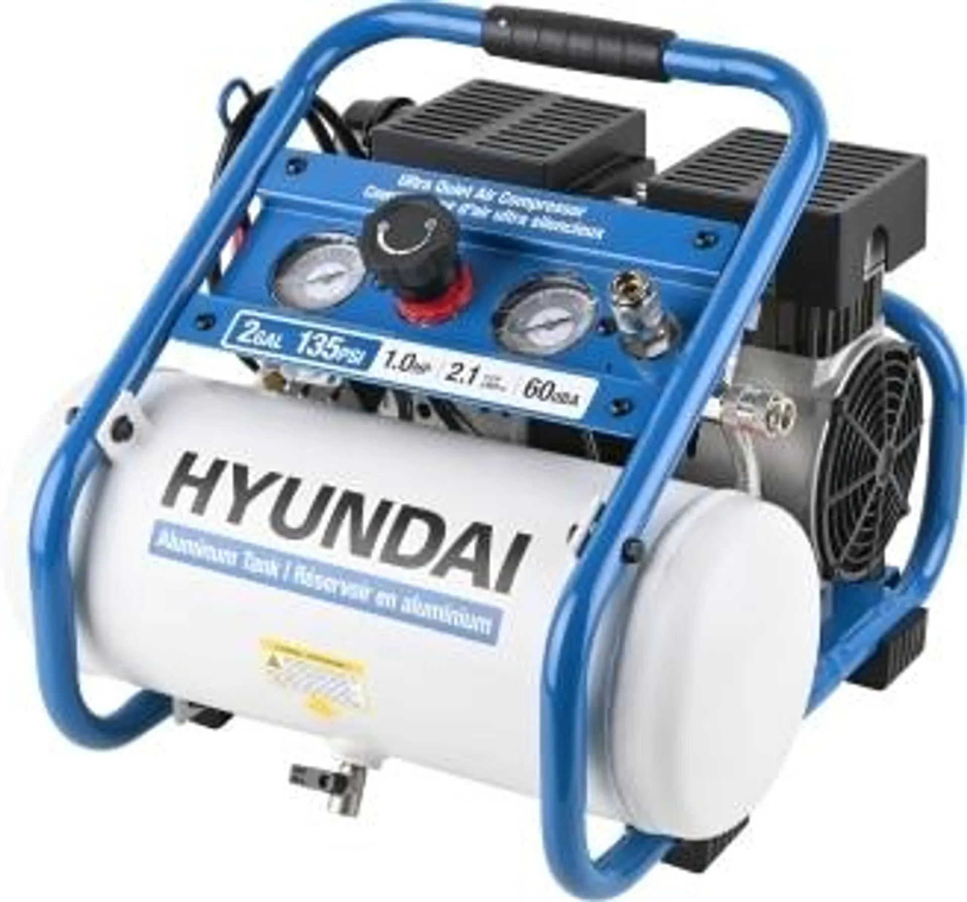 HYUNDAI 2 Gallon Single-Stage Quiet Air Compressor